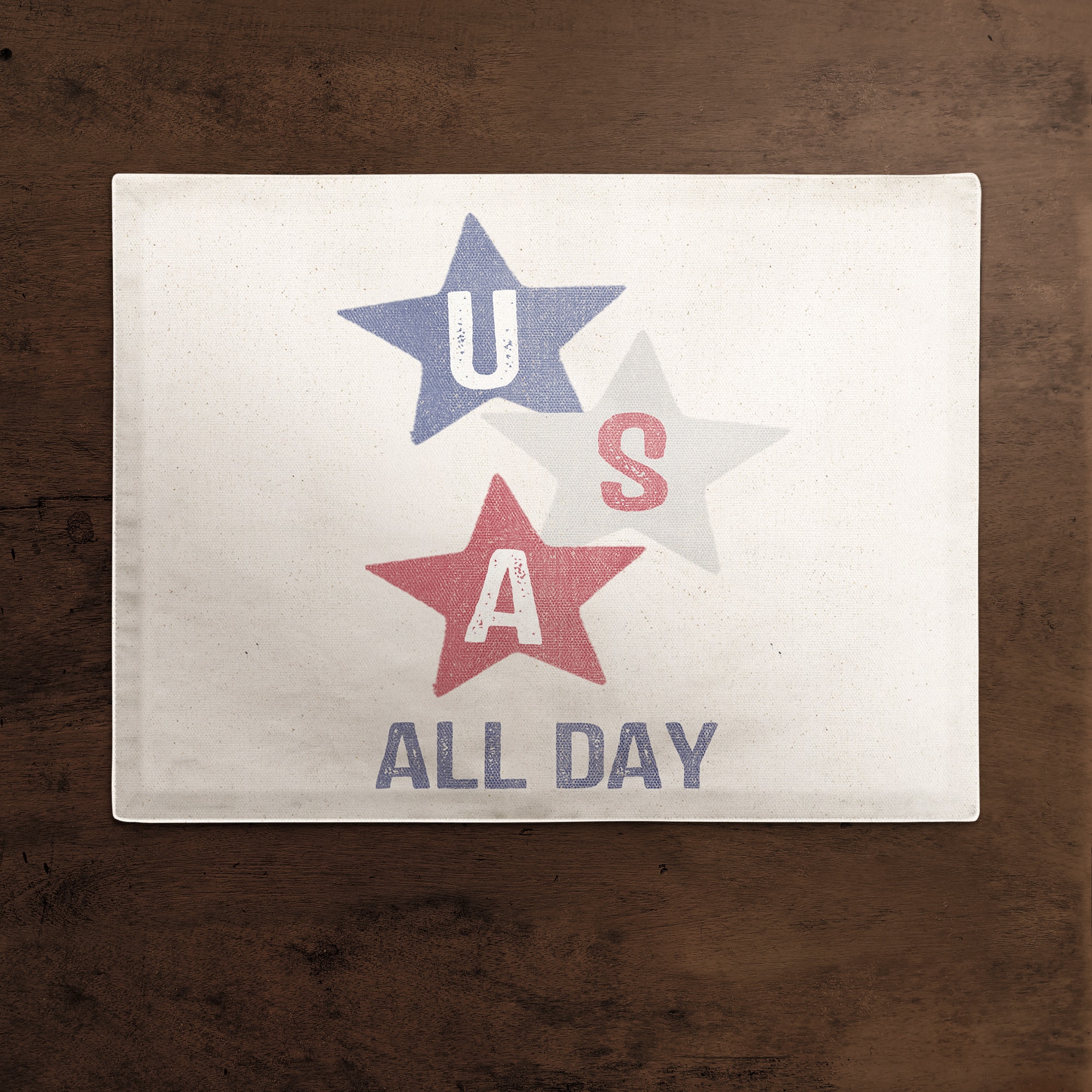 USA All Day Poly Twill Placemat