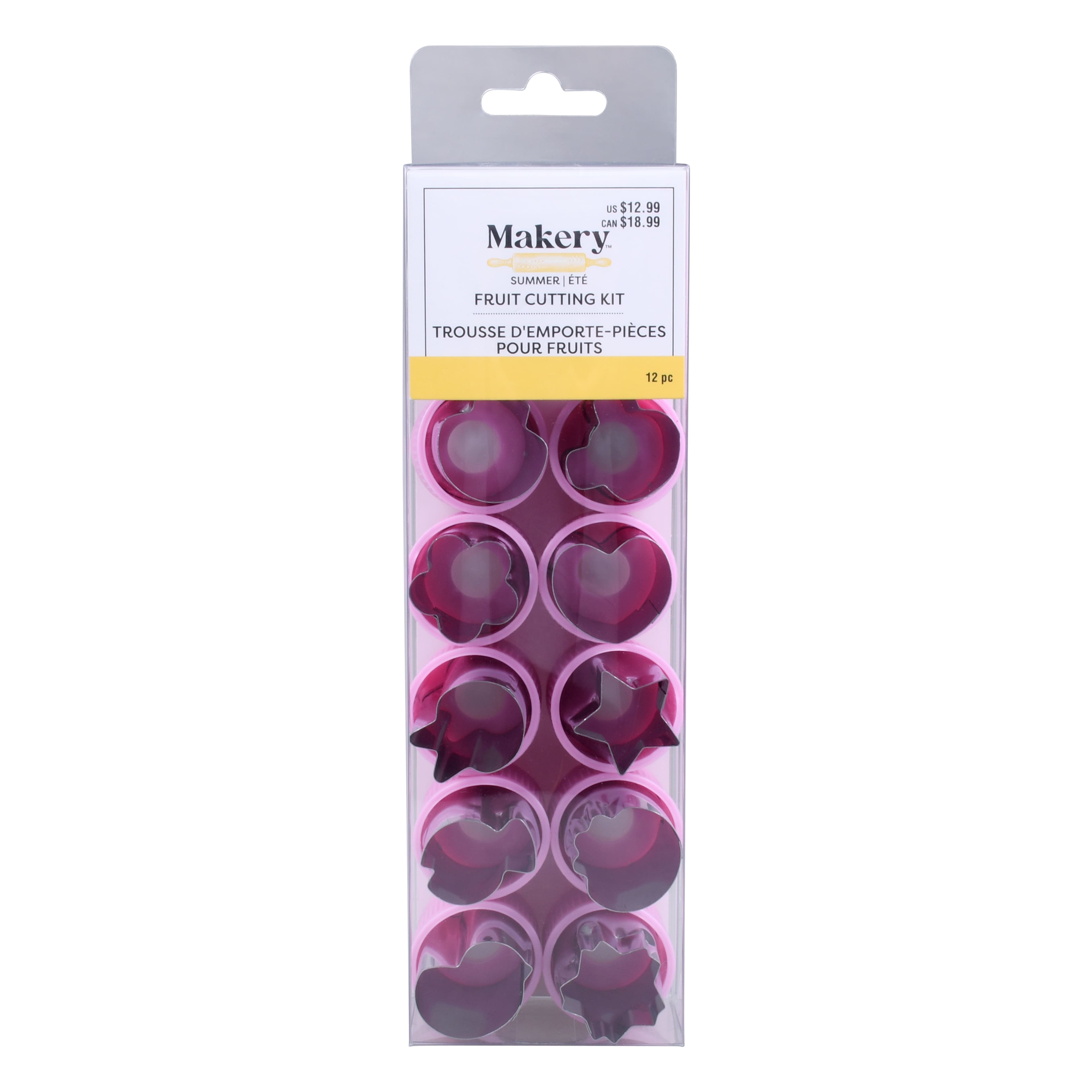 Mixed Shapes Fruit Cutting Kit by Makery&#x2122;