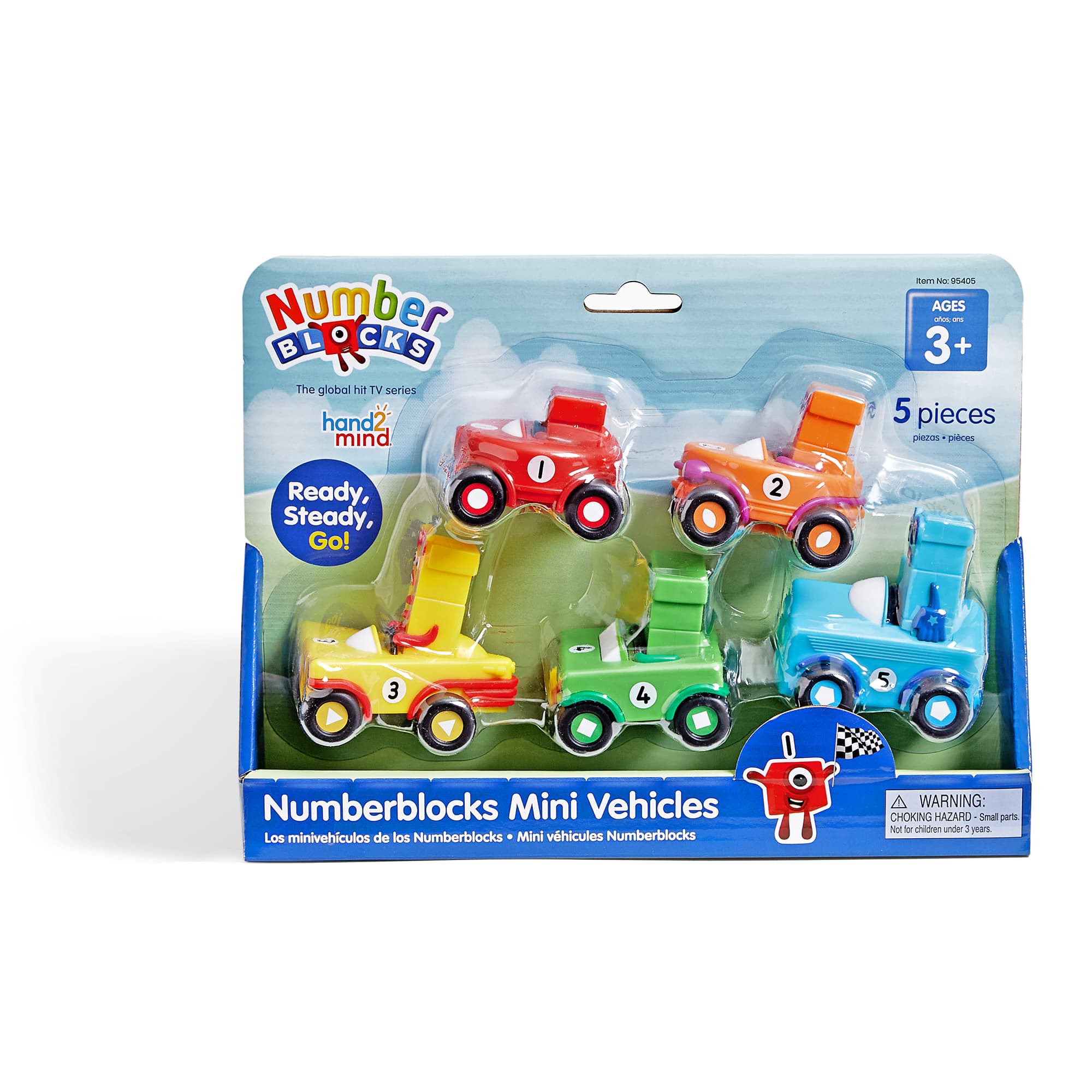 hand2mind Numberblocks® Mini Vehicles Play Set