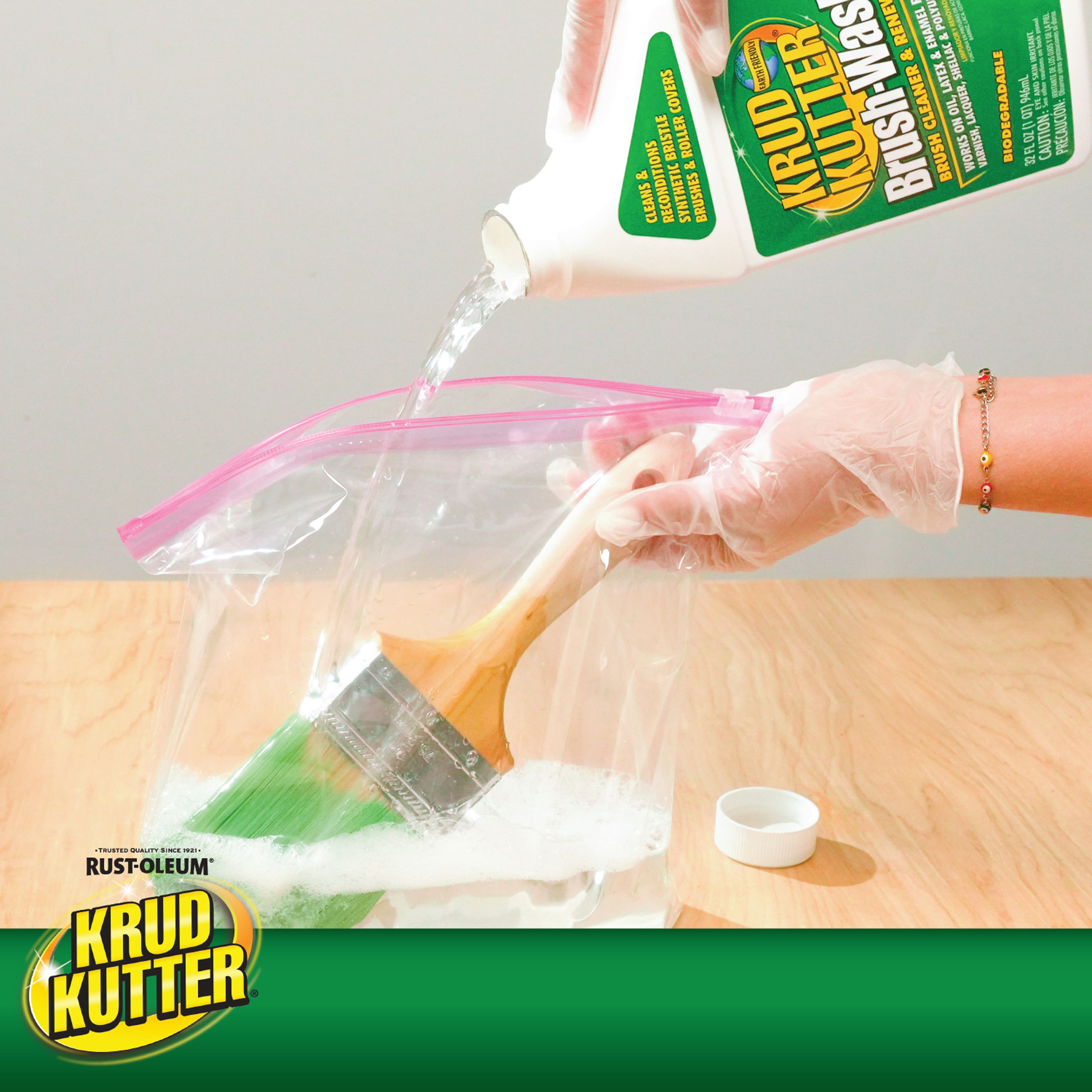 Krud Kutter&#xAE; Brush-Wash&#xAE; 32oz. Brush Cleaner &#x26; Renewer