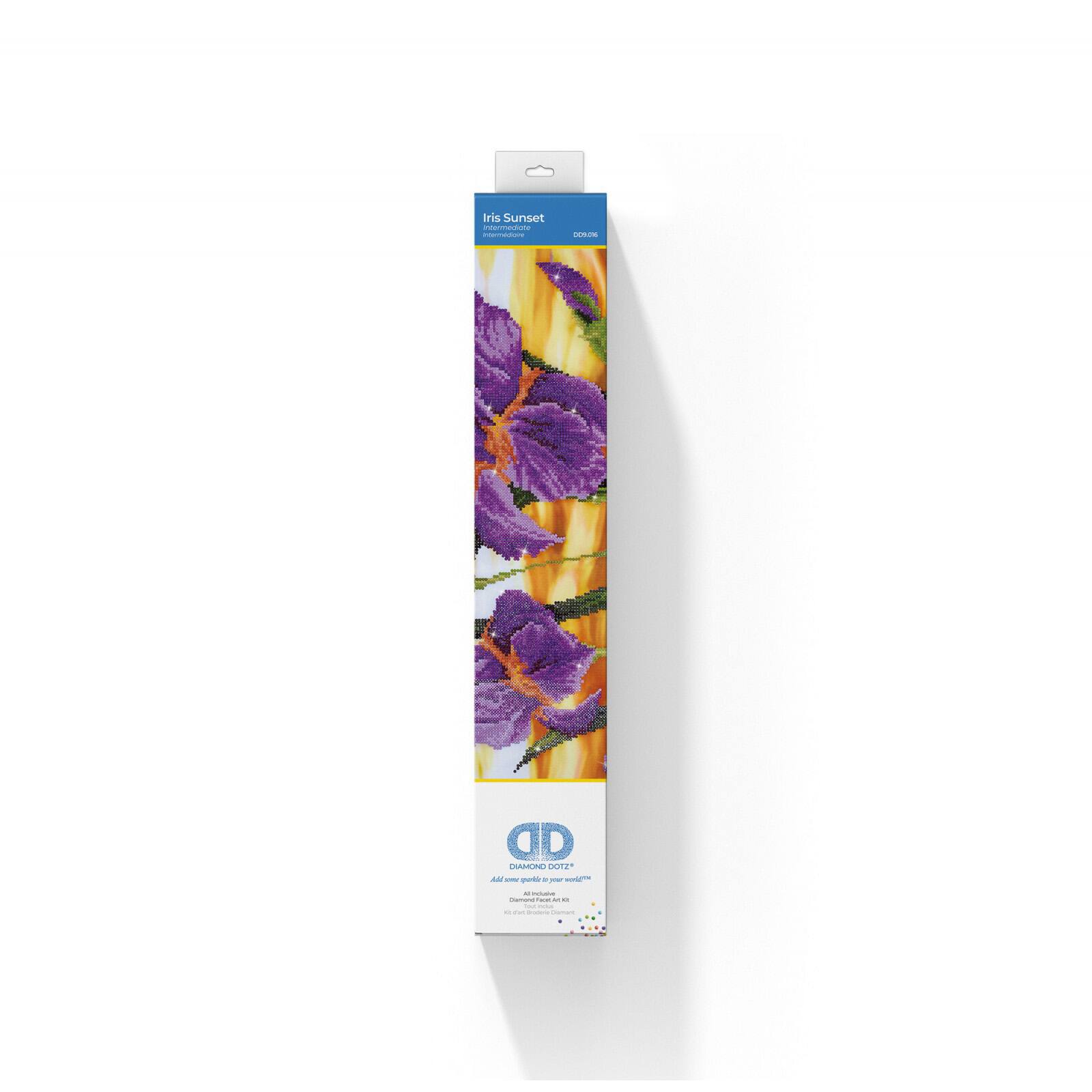 Diamond Dotz&#xAE; Iris Sunset Diamond Painting Kit