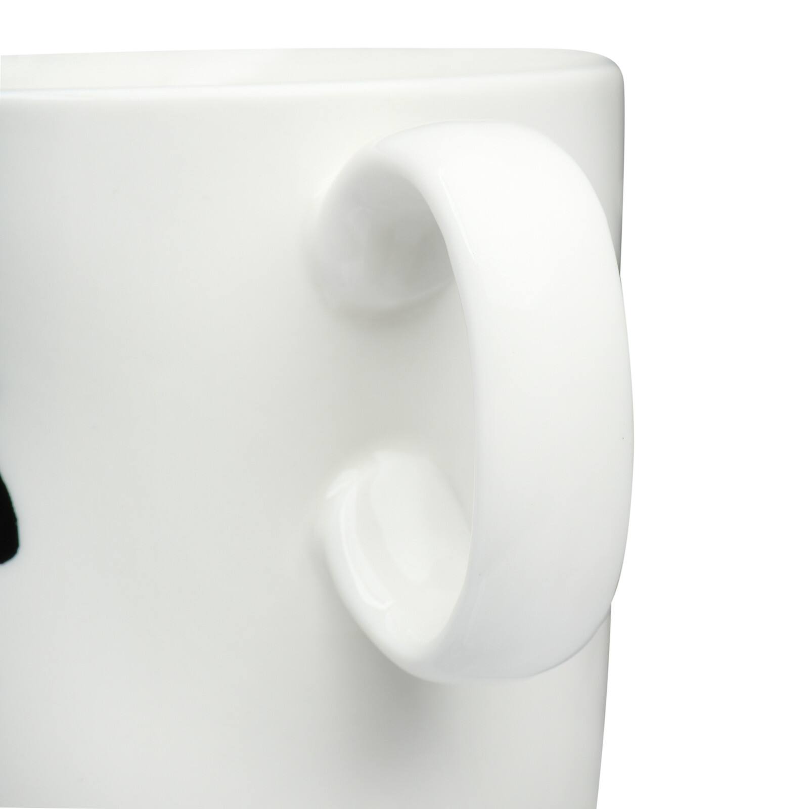 Hello Honey® Assorted Black & White Stoneware Mug with Saying Set