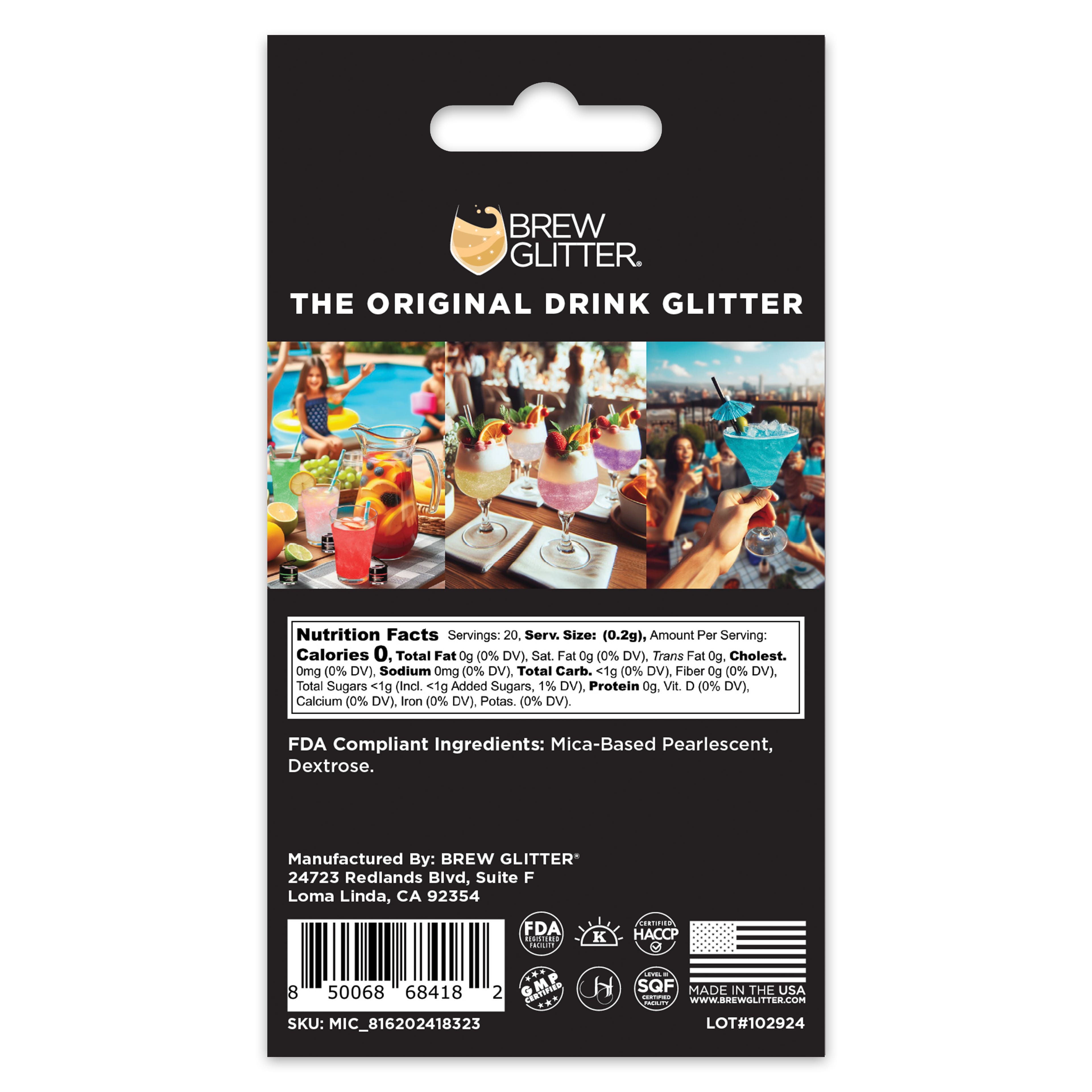 Bakell® Brew Glitter® Edible Drink Glitter