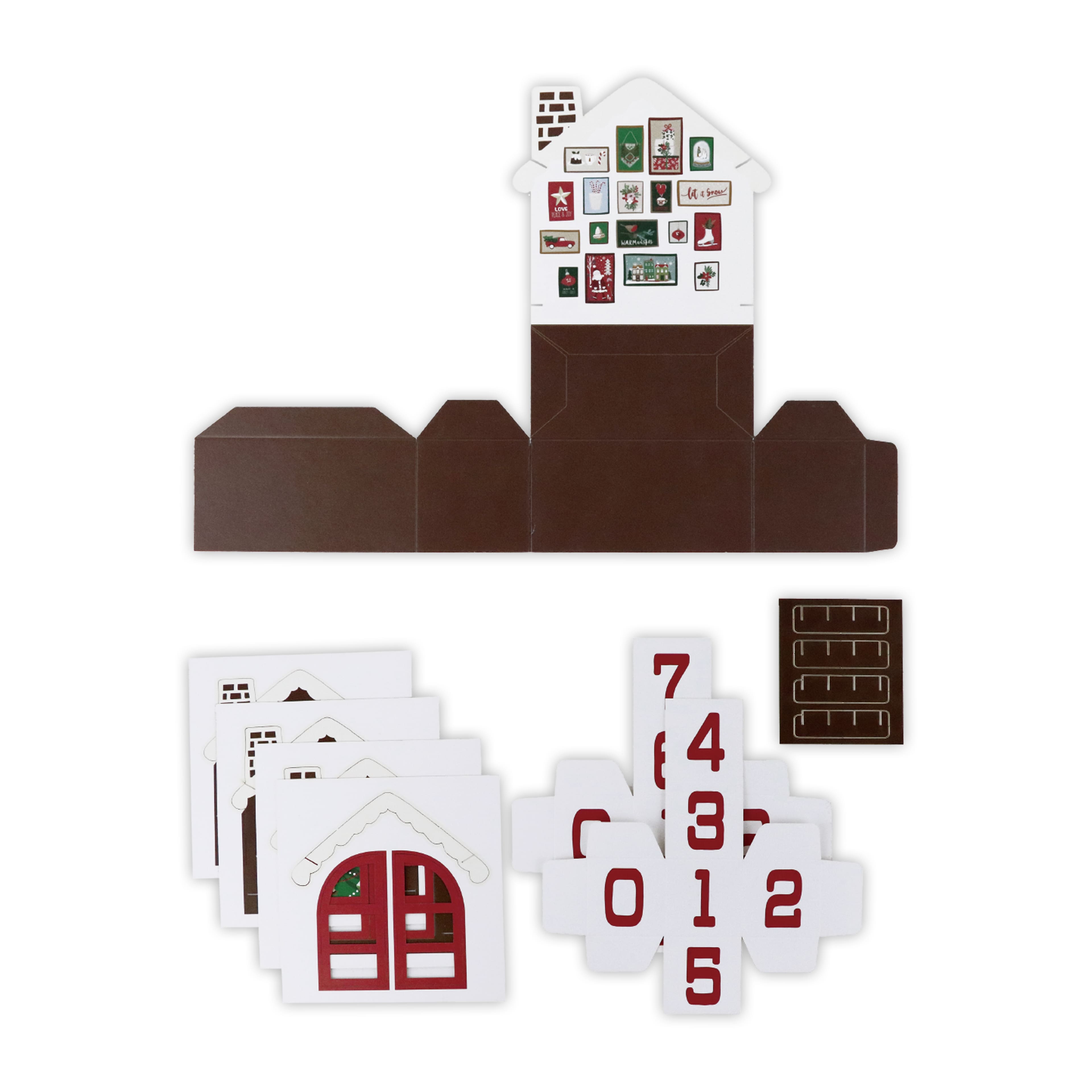 Advent Calendar Paper Diorama Kit by Recollections™