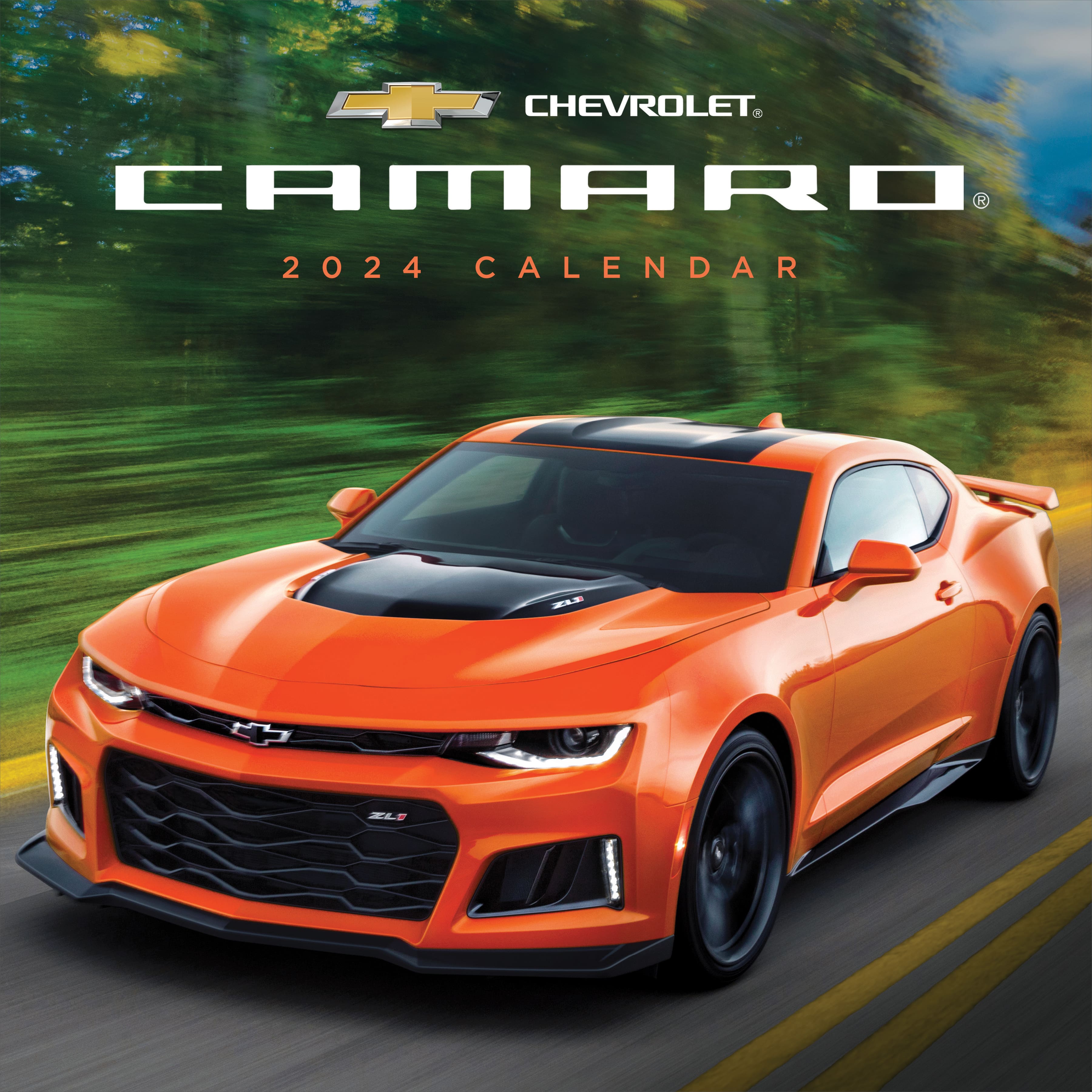 TF Publishing 2024 Camaro Wall Calendar