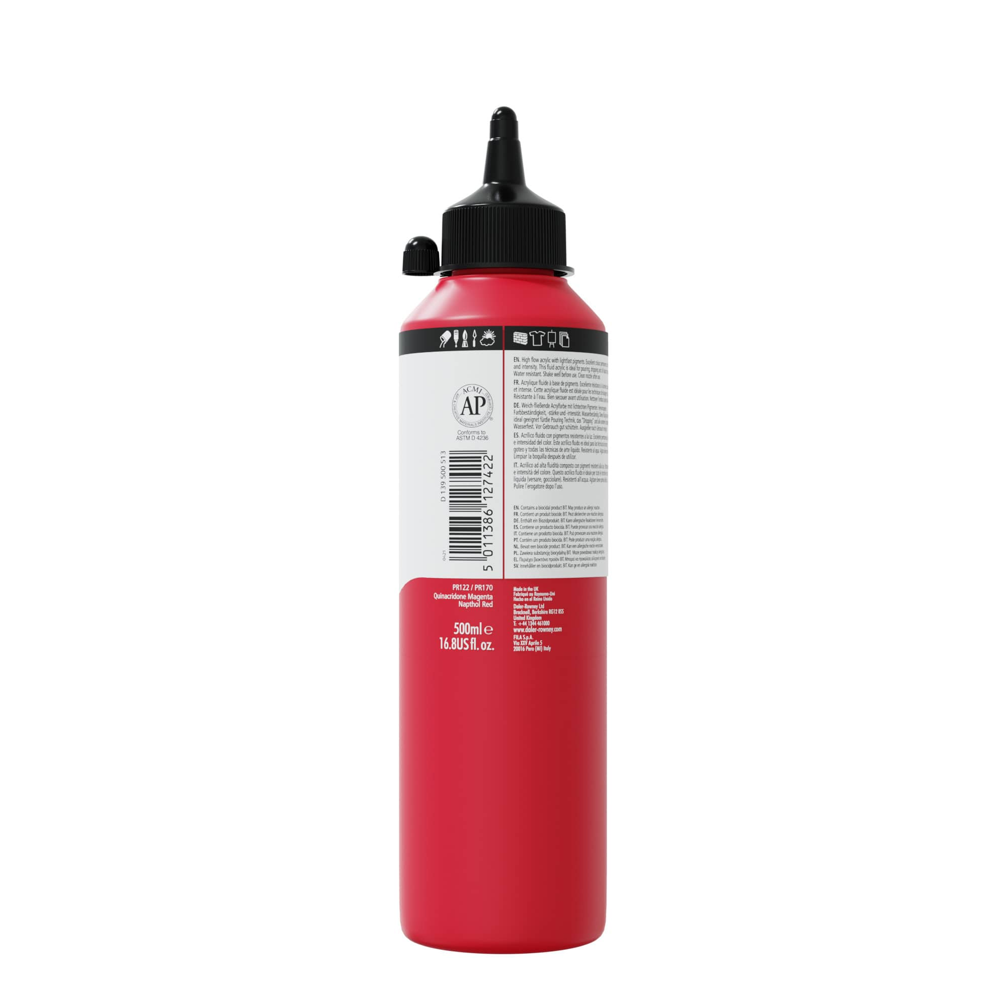 Daler-Rowney&#xAE; System 3 Fluid Acrylic, 500mL