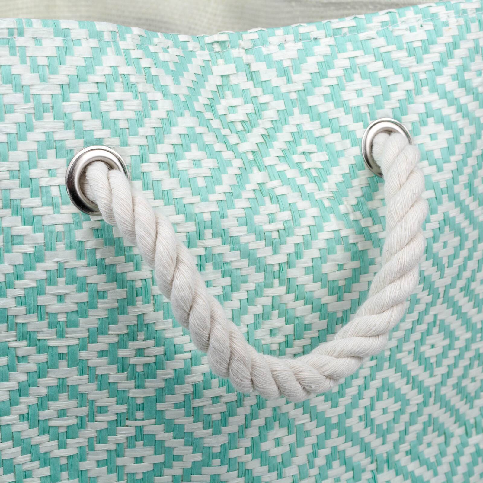 DII® Large Geo Diamond Rectangle Paper Bin