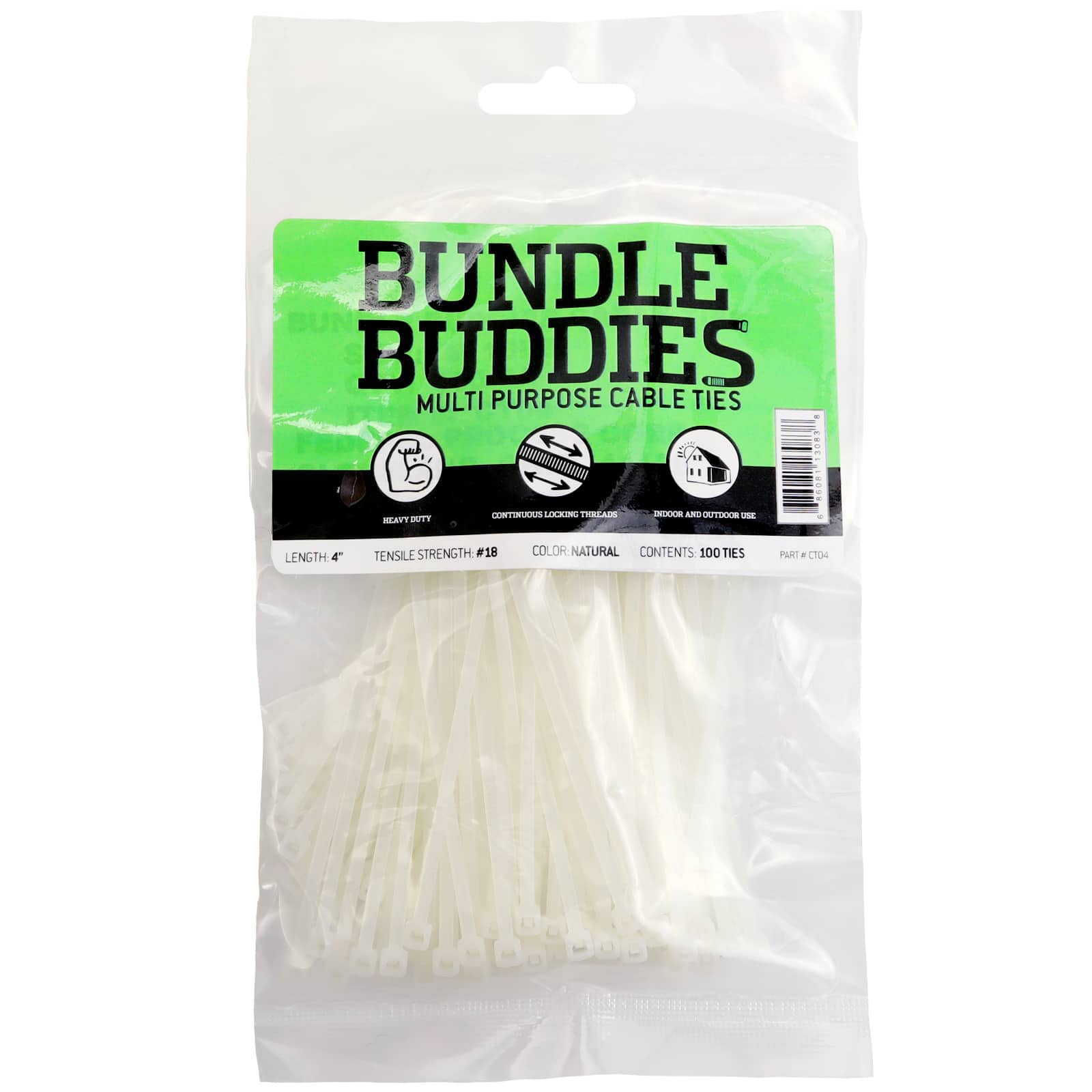 Bundle Buddies Natural Multi Purpose Cable Ties