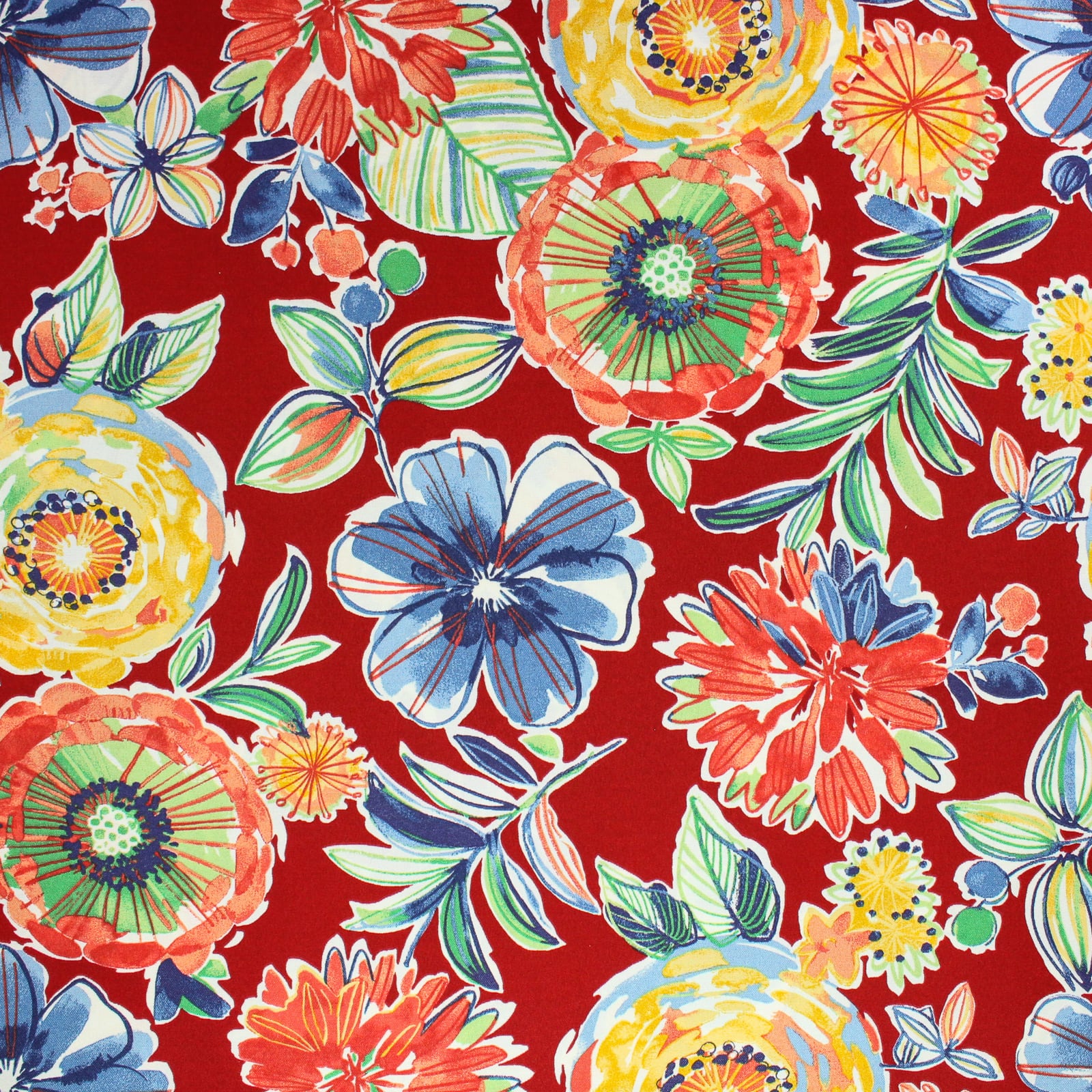Upstate Fabrics Colsen Berry Outdoor Home D&#xE9;cor Fabric