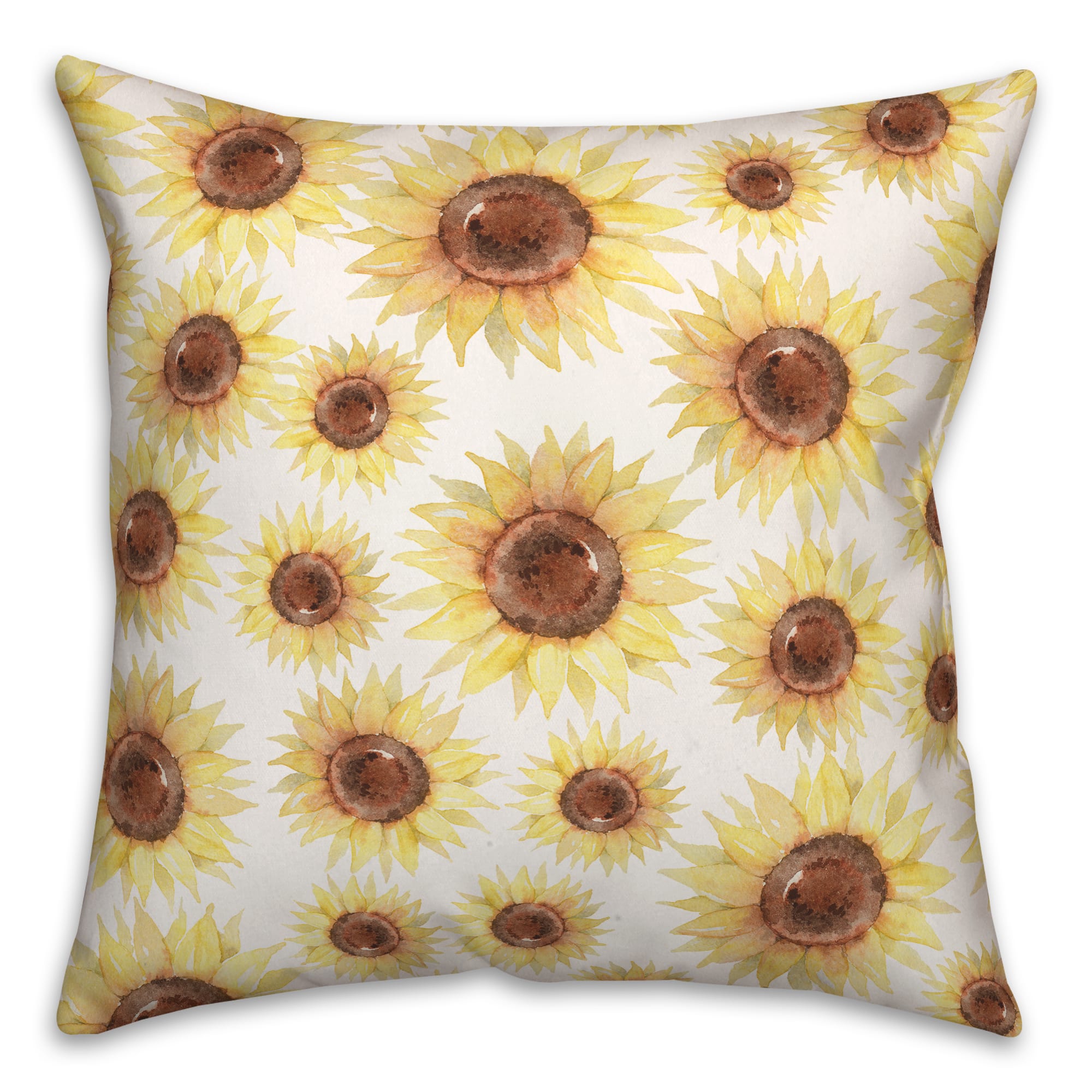 Home Sunflower Throw Pillow