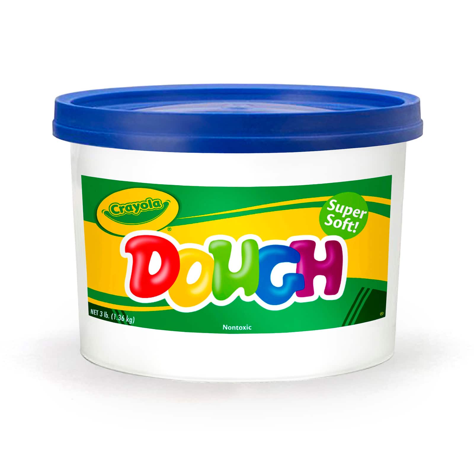 6 Packs: 2 ct. (12 total) Crayola® 3lb. Super Soft Modeling Dough Bucket