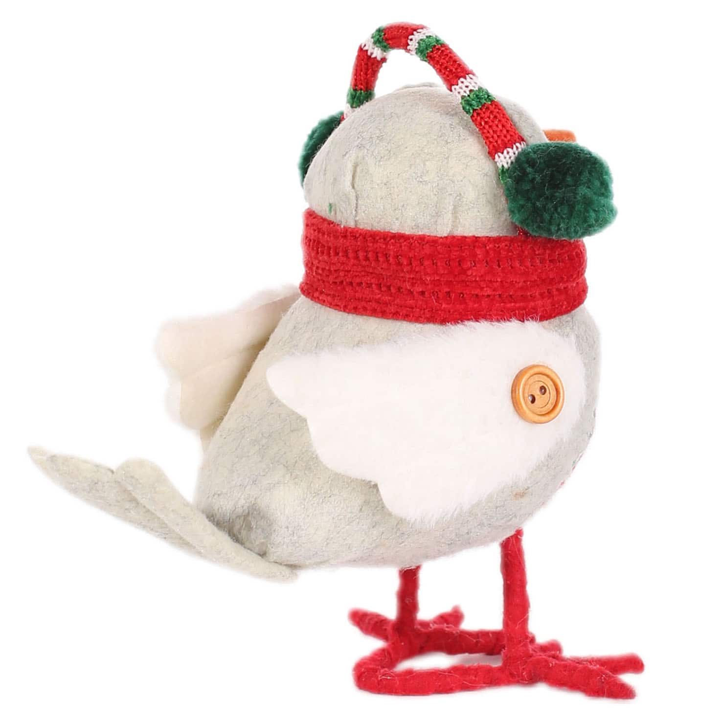 6.5" Bird with Earmuffs Tabletop Décor by Ashland®