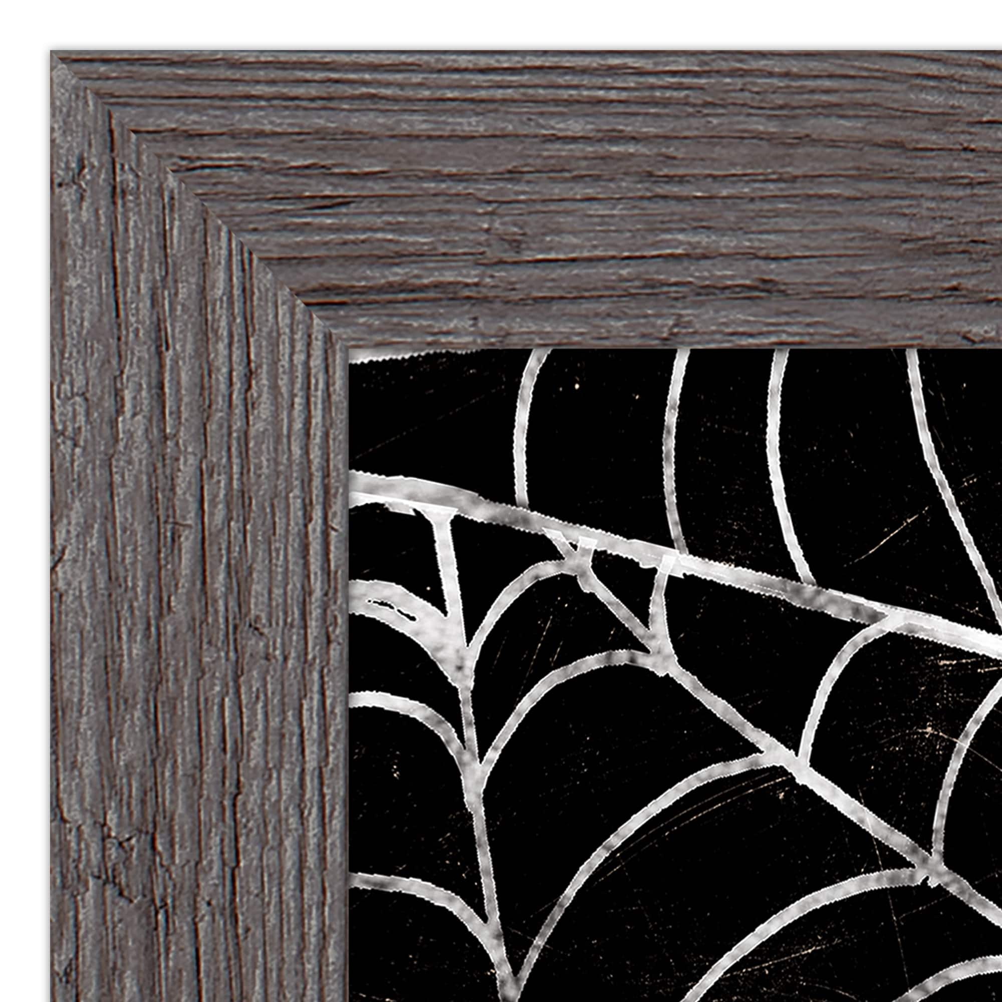 Retro Pumpkin Western Brown Framed Print Wall Art