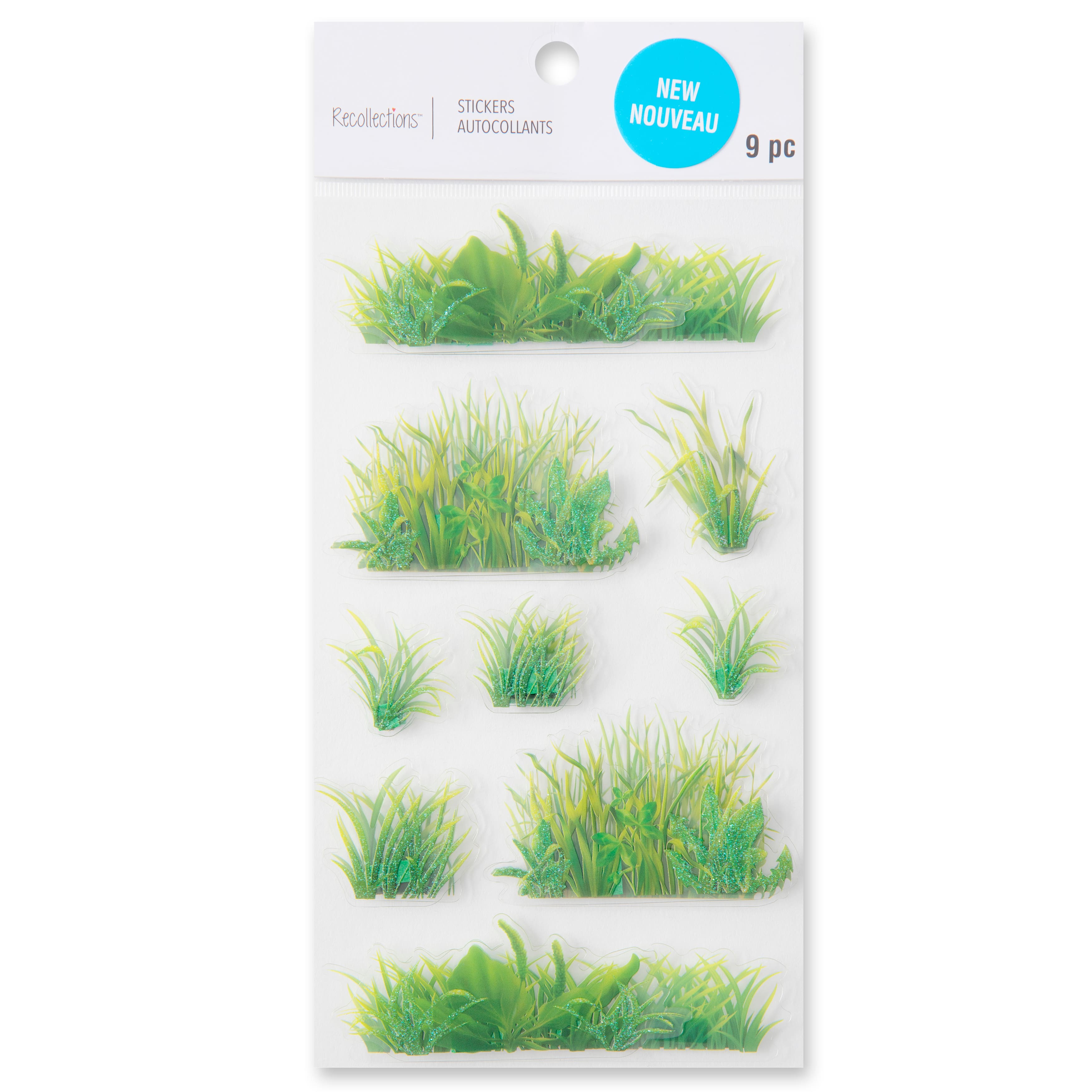 12 Pack: Grass Stickers by Recollections&#x2122;