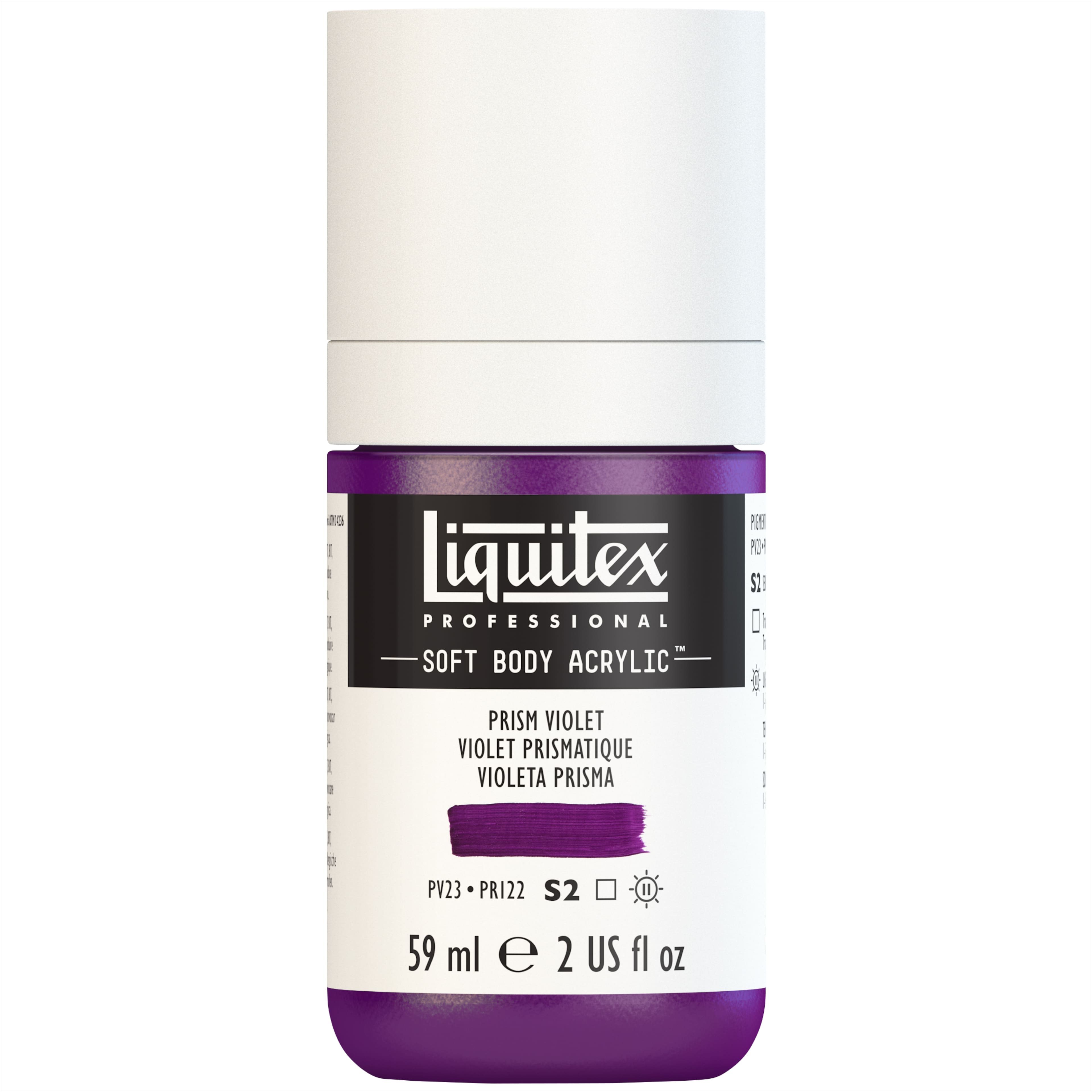Bouteille de peinture acrylique fluide Professional Soft Body de Liquitex, 59 ml
