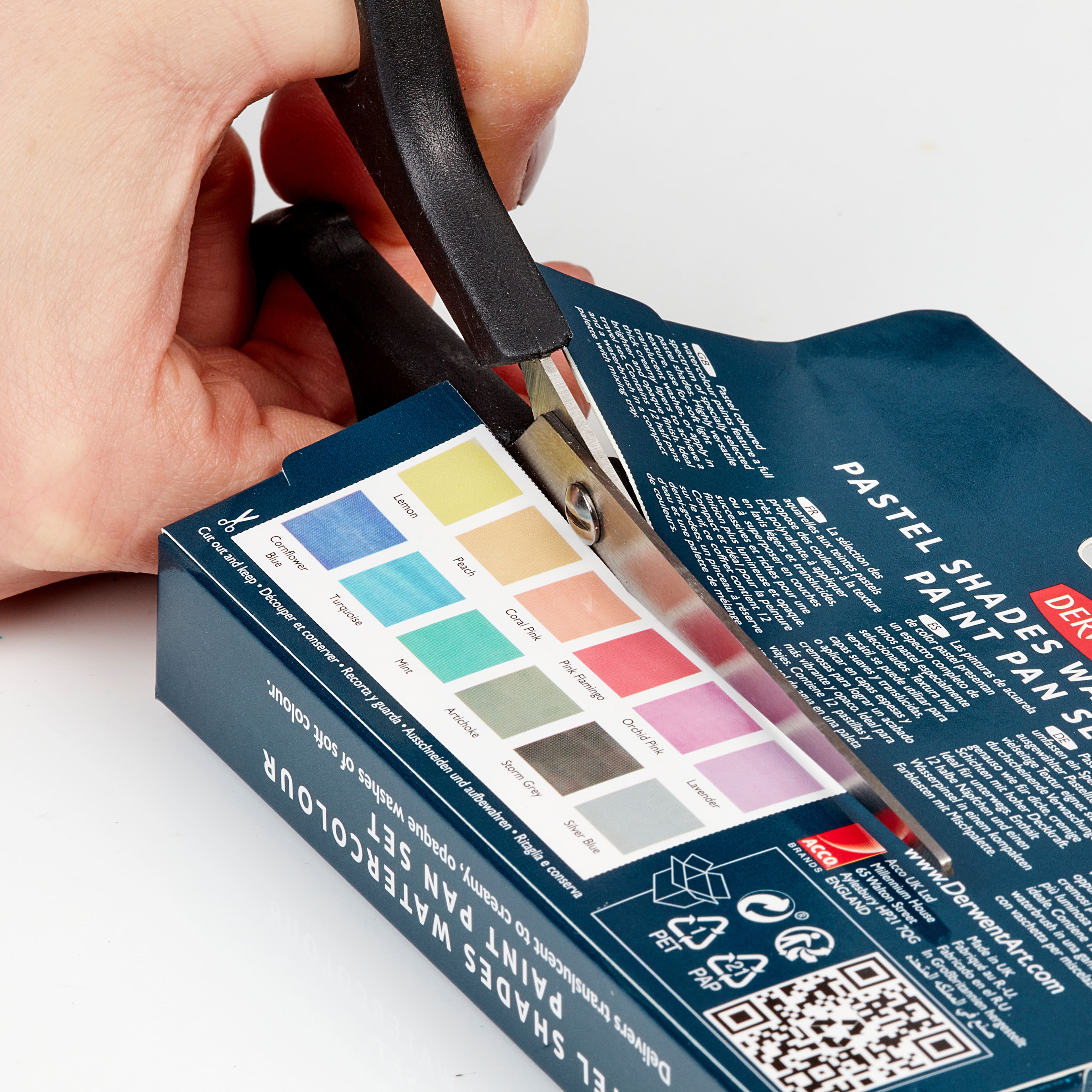 Derwent Pastel Shades Watercolour Paint Pan Set