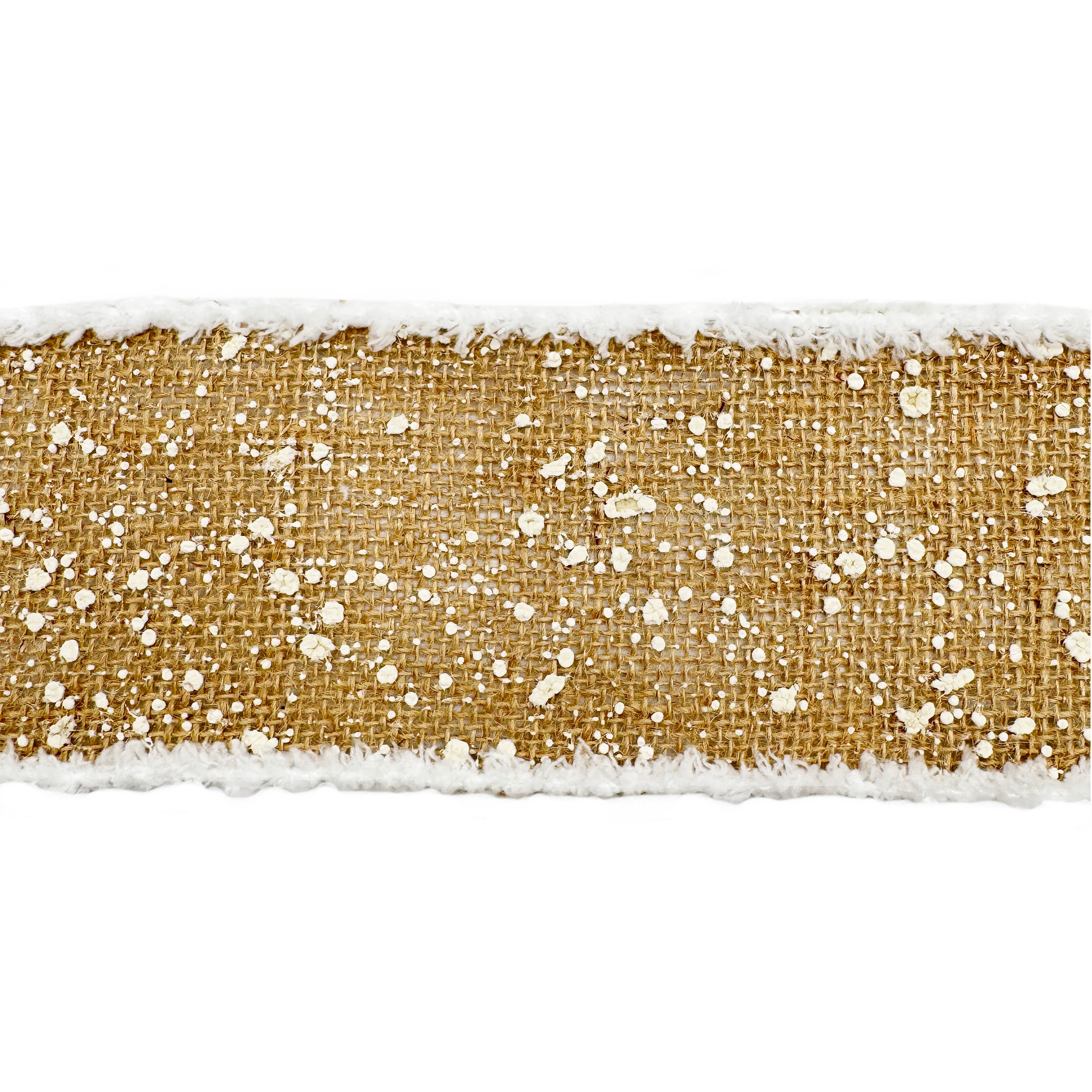 3.5" x 15ft. Faux Fur & Burlap Wired Ribbon by Celebrate It®