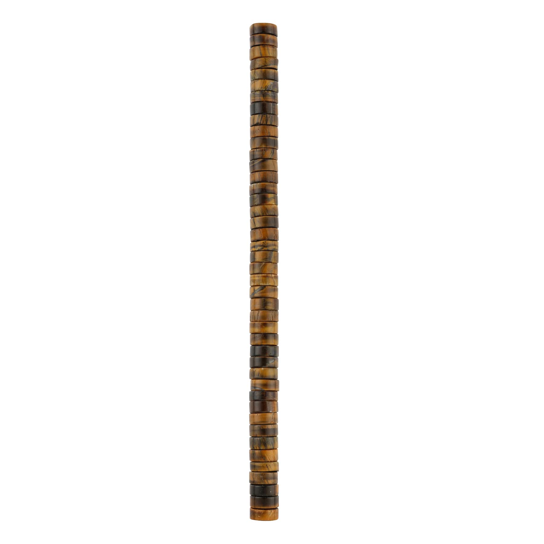 12 Pack: Tiger's Eye Heishi Beads by Bead Landing™