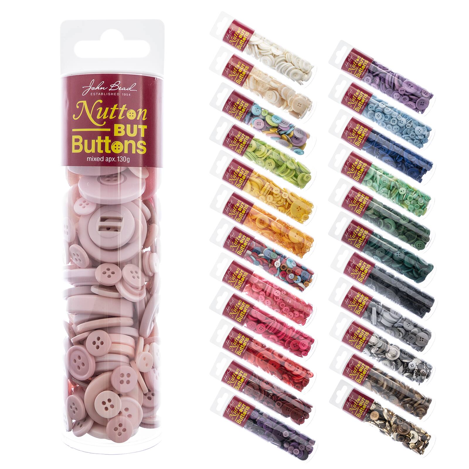 John Bead Nutton but Buttons Mixed Collection