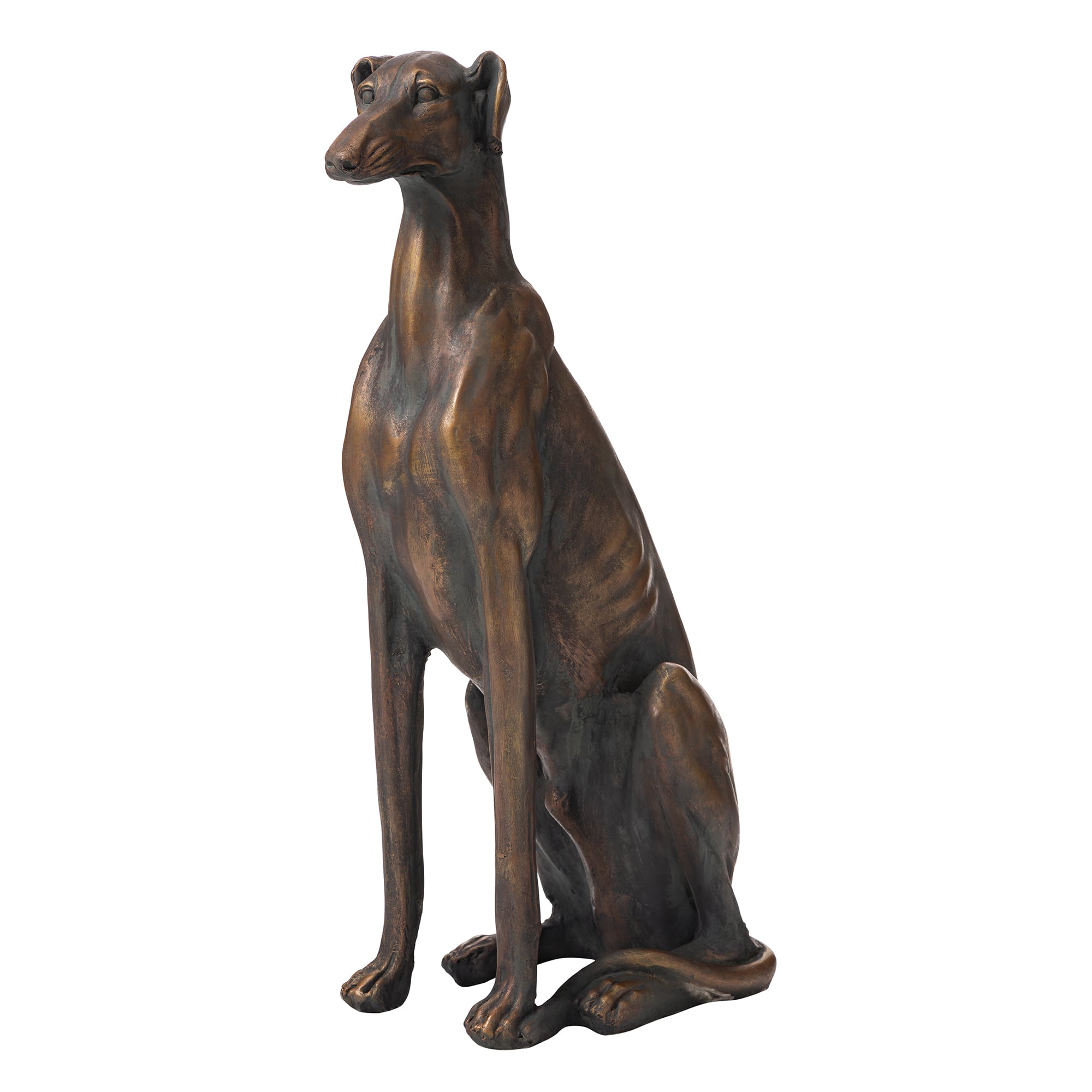 large greyhound statue