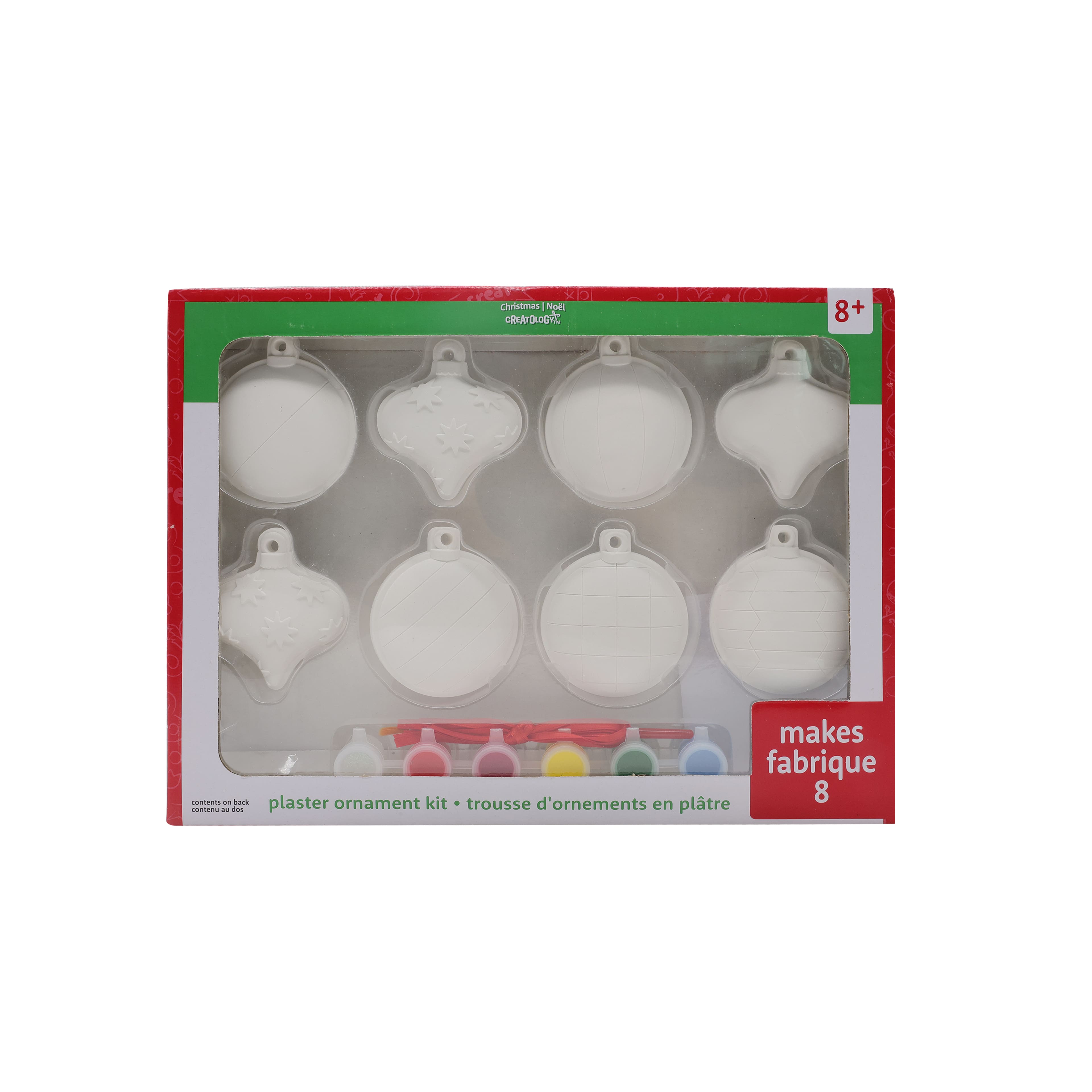 Classic Shapes Plaster Ornament Kit by Creatology&#x2122;