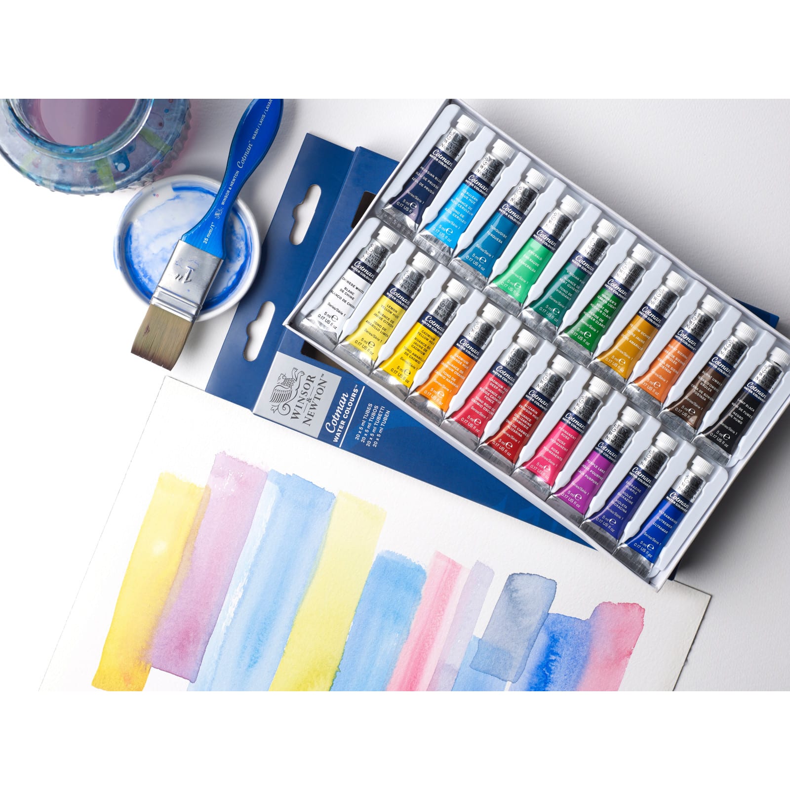 Winsor & Newton™ Cotman Water Colours™ 20 Colour Paint Set