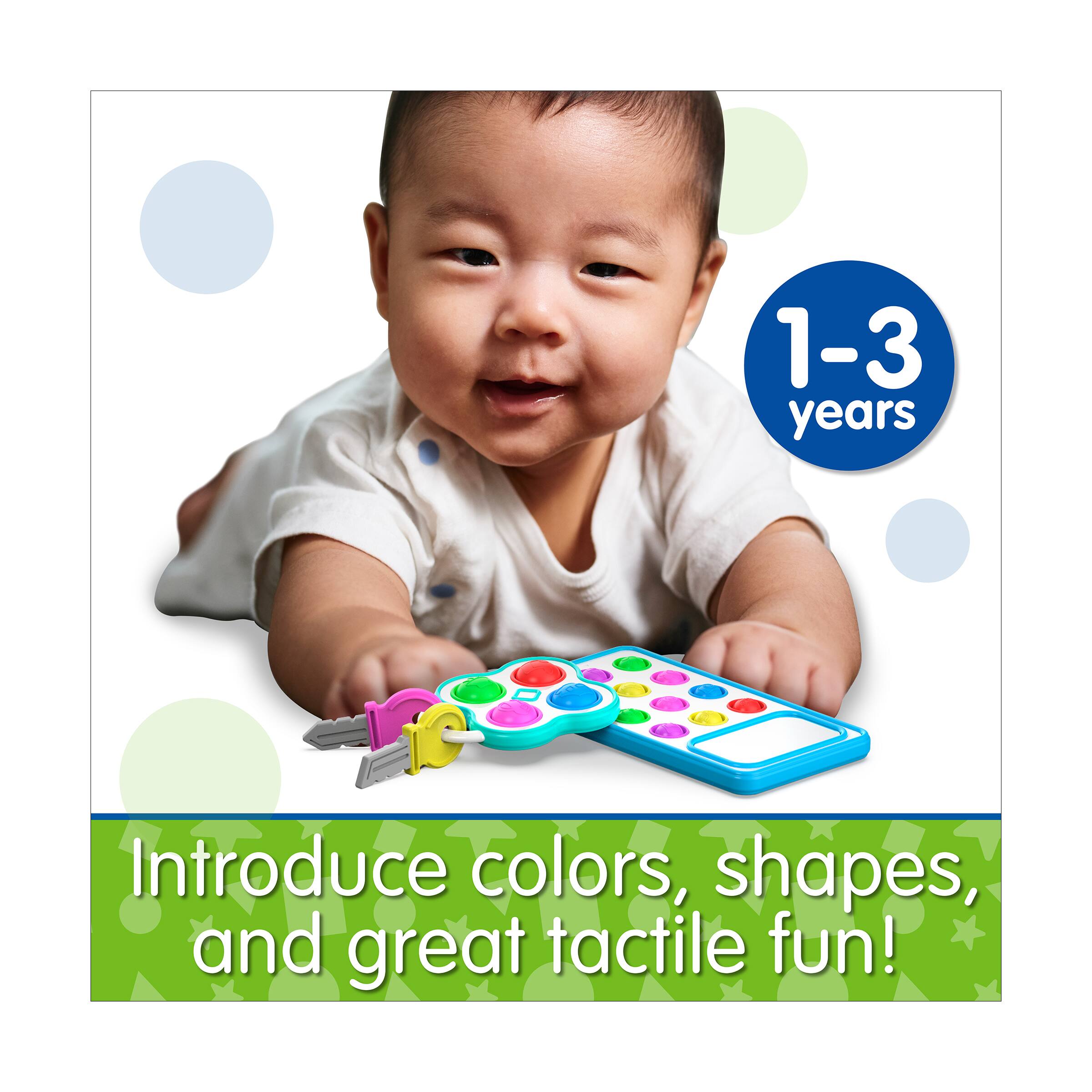 Early Learning - Pop & Discover Phone and Keys Activity Set