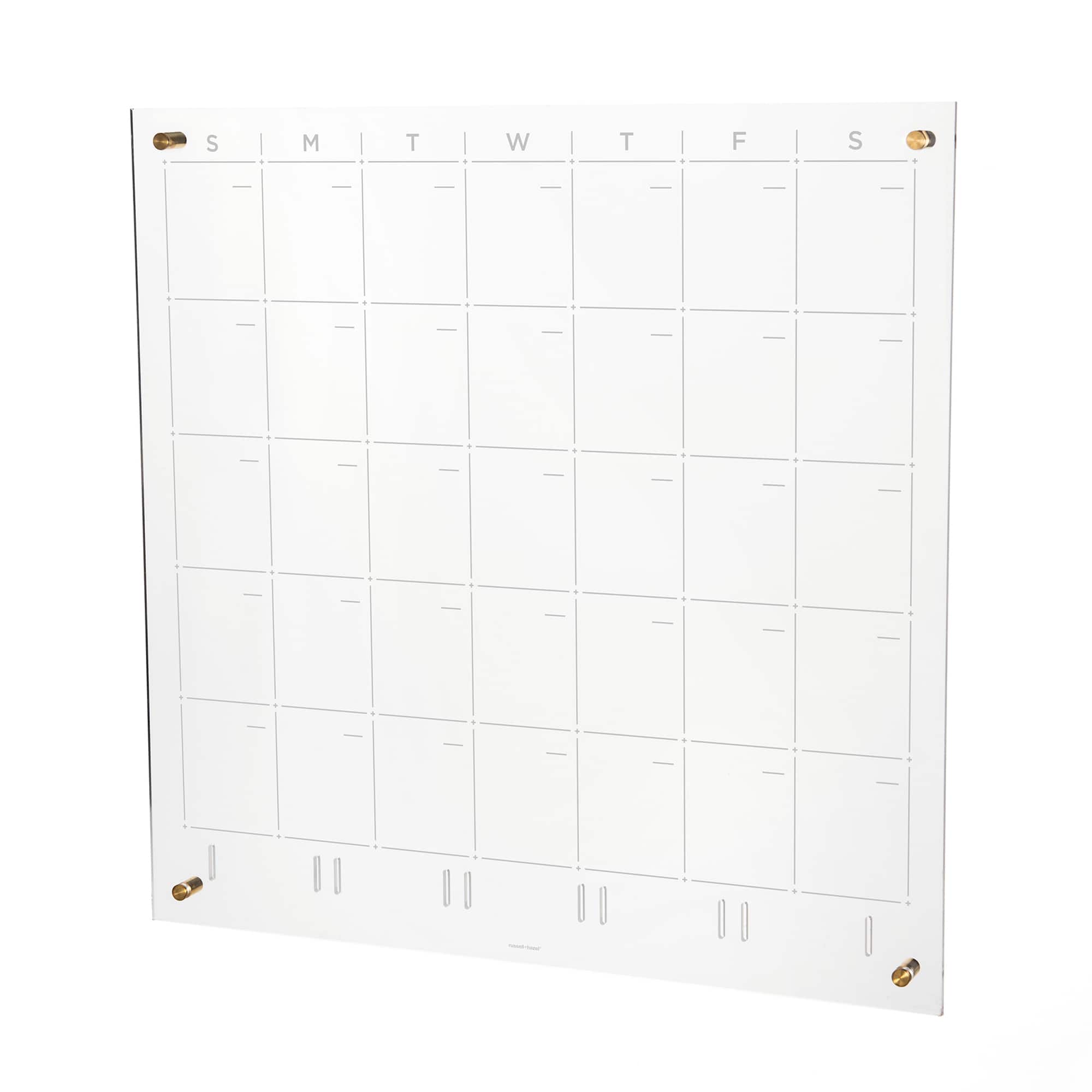 russell+hazel® Acrylic Monthly Wall Calendar Wall Calendars Michaels