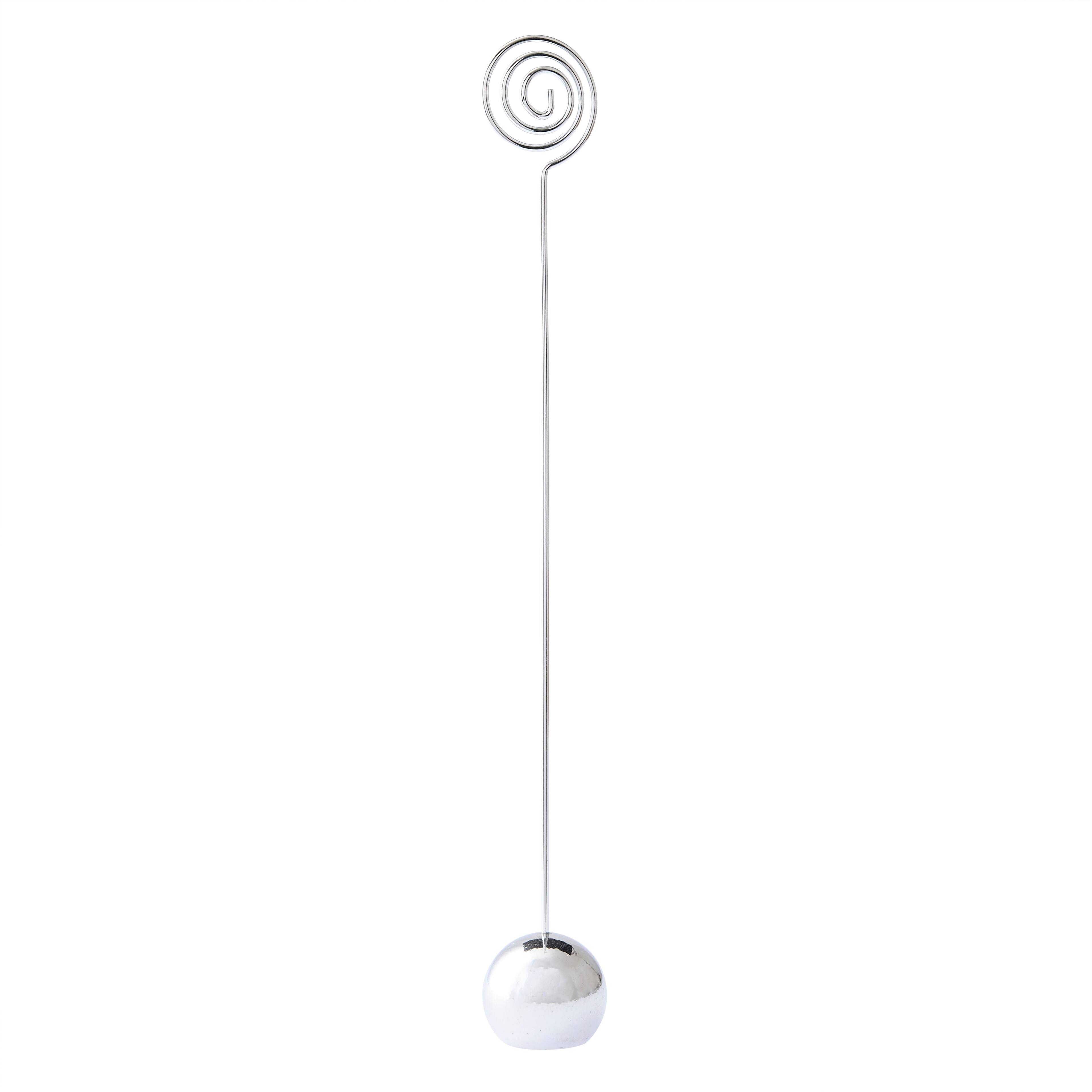 Silver Ball Place Card Stand by Celebrate It™ Occasions™
