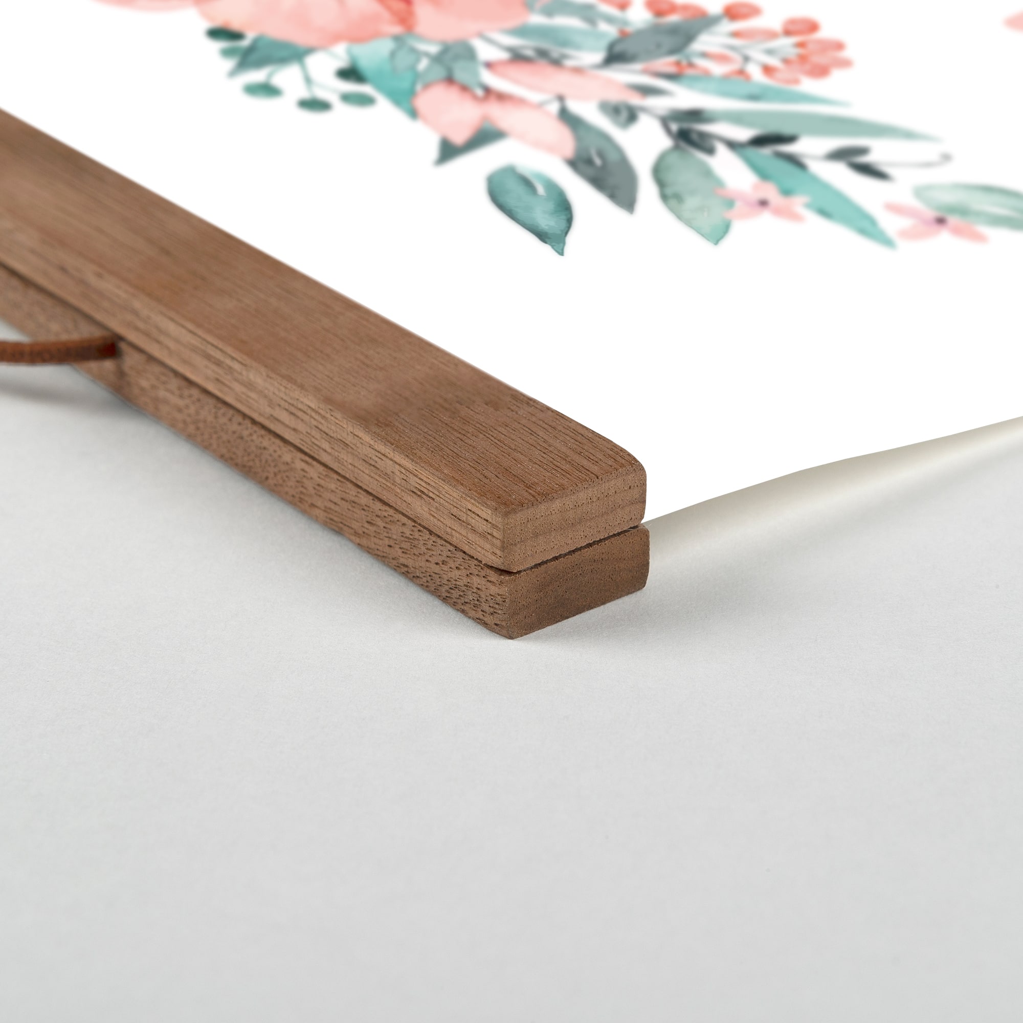 Mothers Are A Girl's Best Friend Teak Hanging Canvas