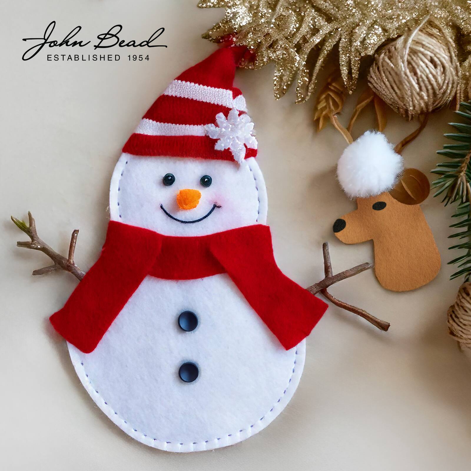 John Bead 9" x 12" Acrylic Craft Felt Sheets