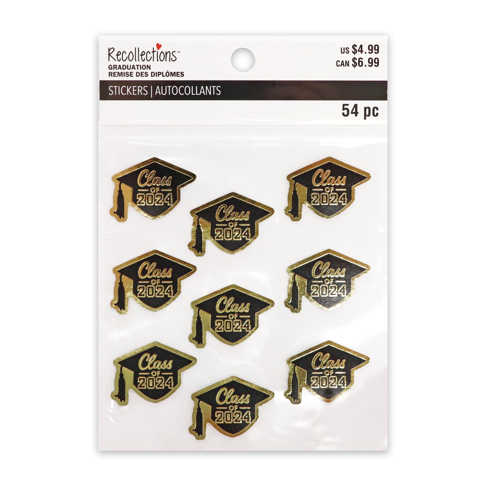 Graduation Cap Seal Stickers by Recollections&#x2122;