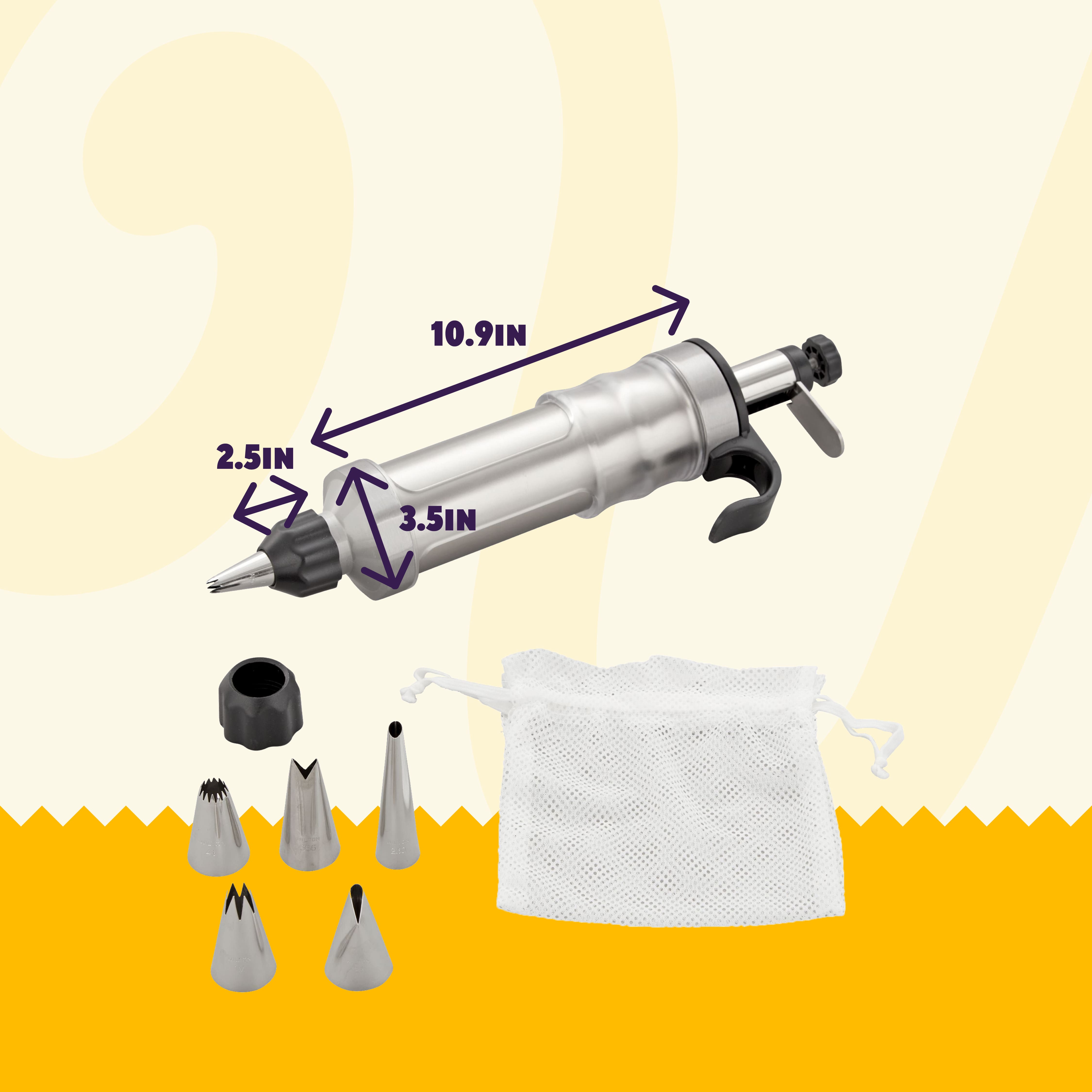 Wilton™ Dessert Decorator Pro Stainless Steel Cake Decorating Tool