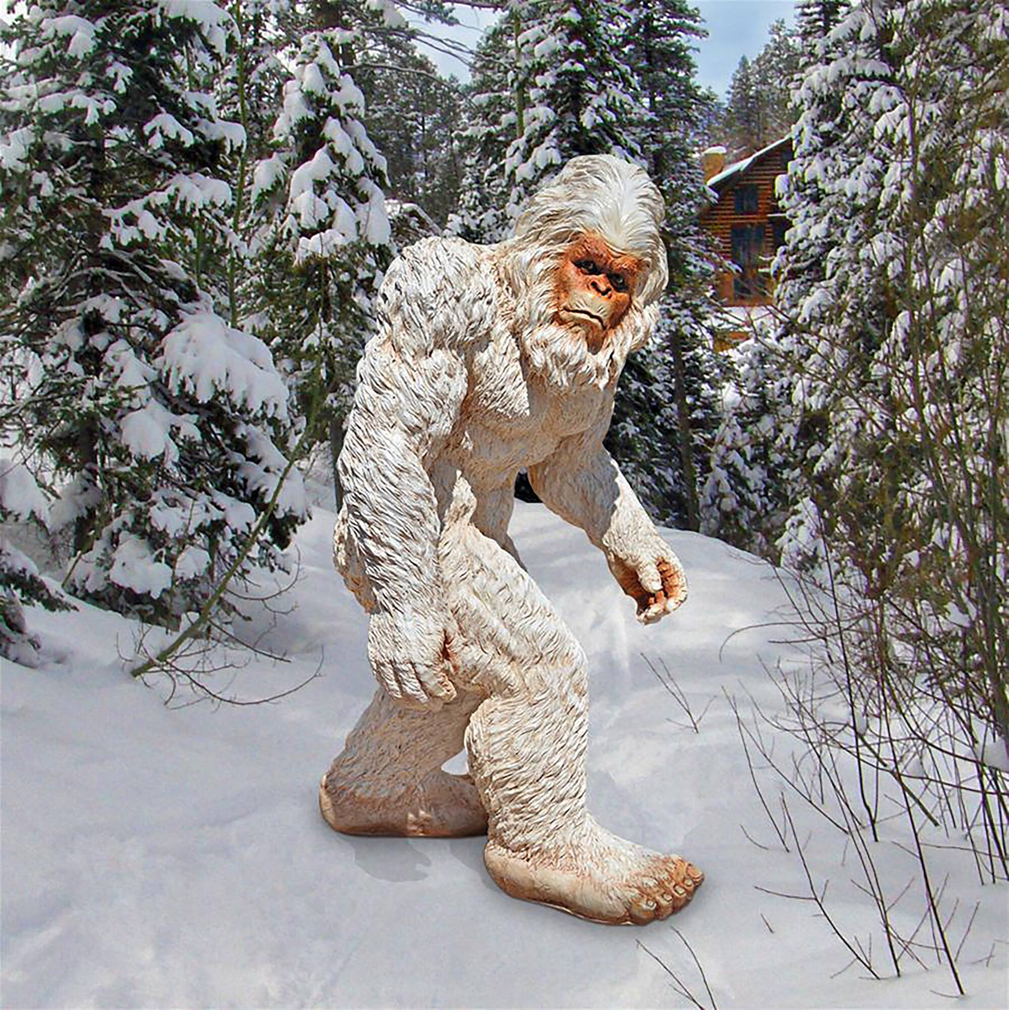 Design Toscano 21&#x22; Abominable Snowman Yeti