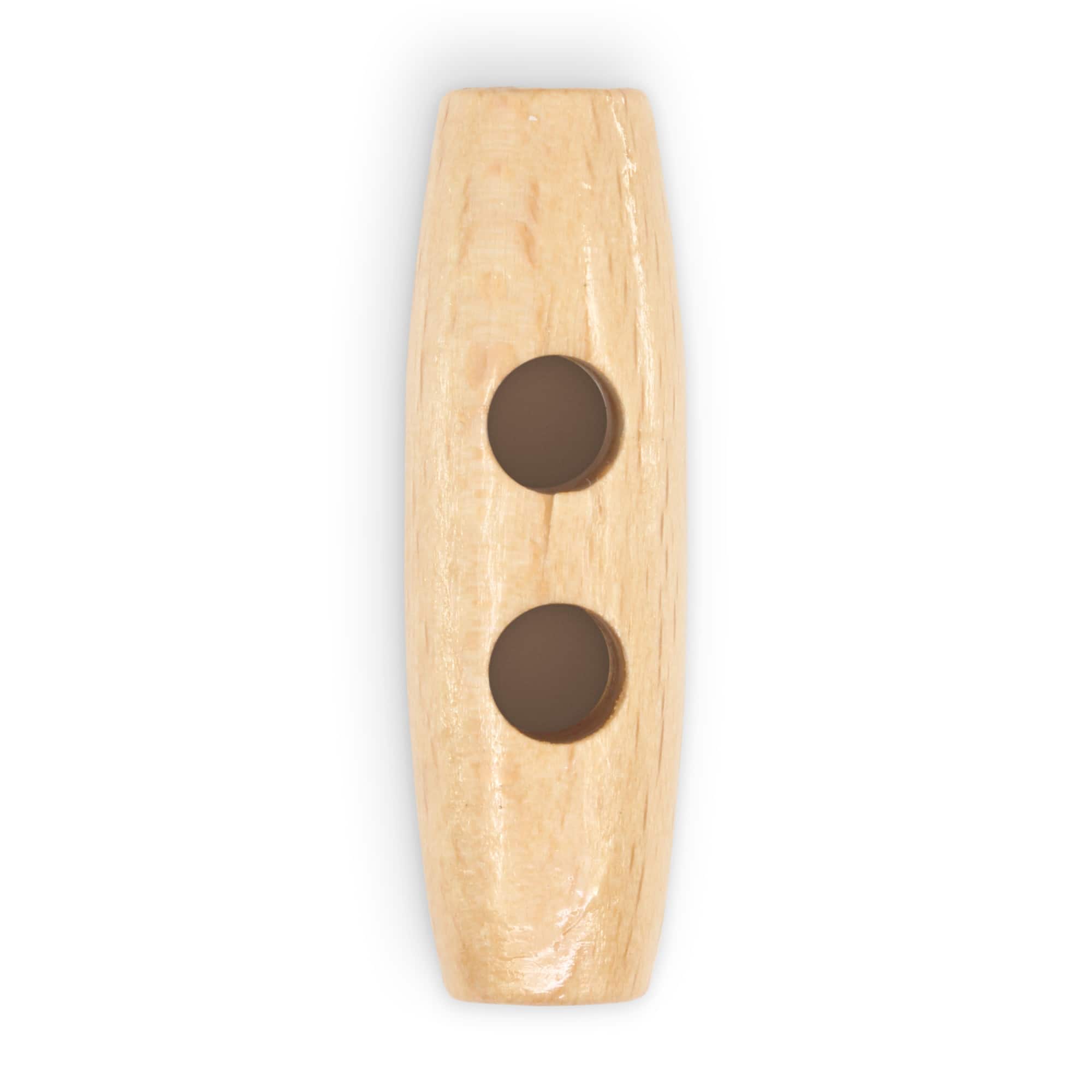 Dritz&#xAE; 41mm Natural Sustainable Wood Toggle Button, 3ct.