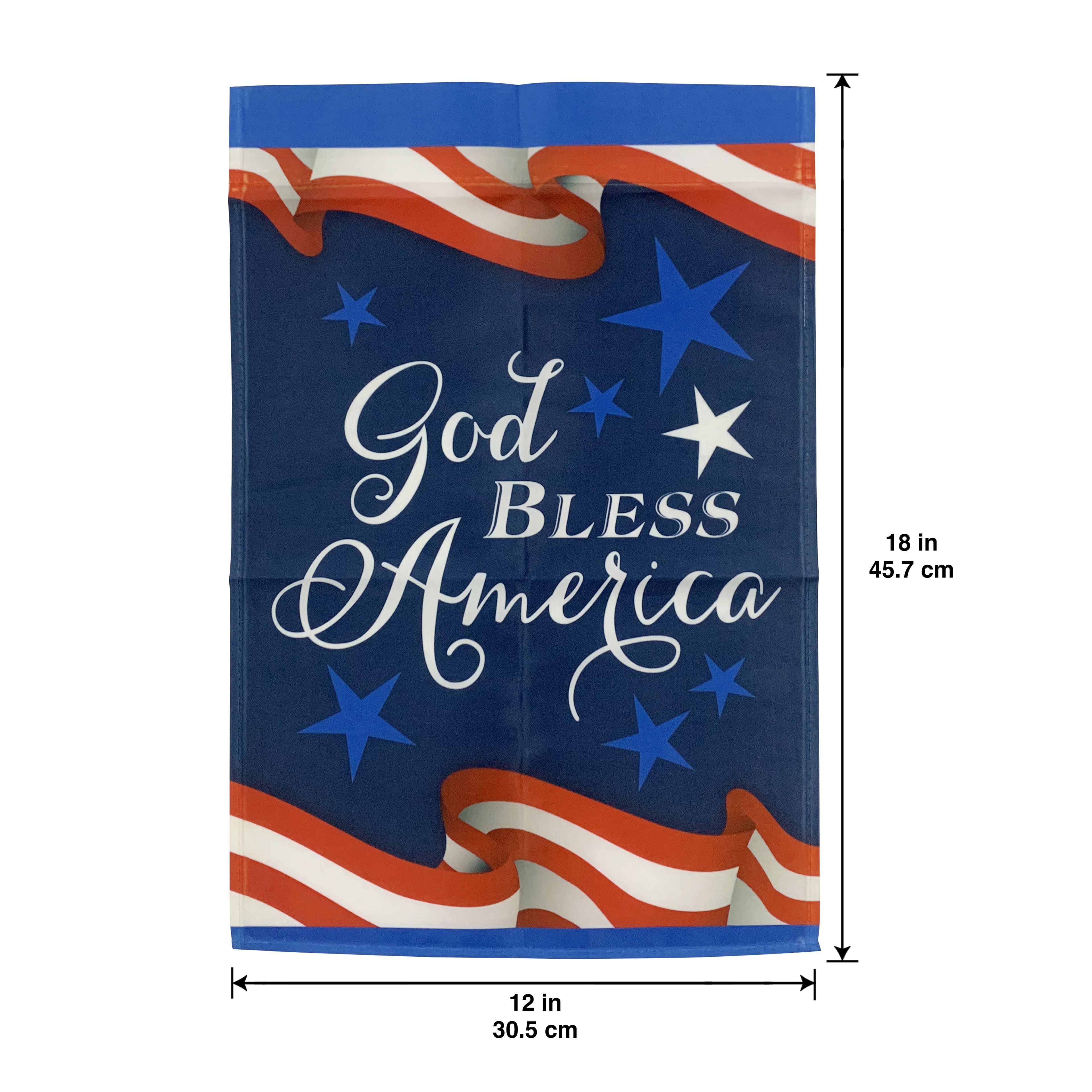 God Bless America Garden Flag by Celebrate It&#x2122;