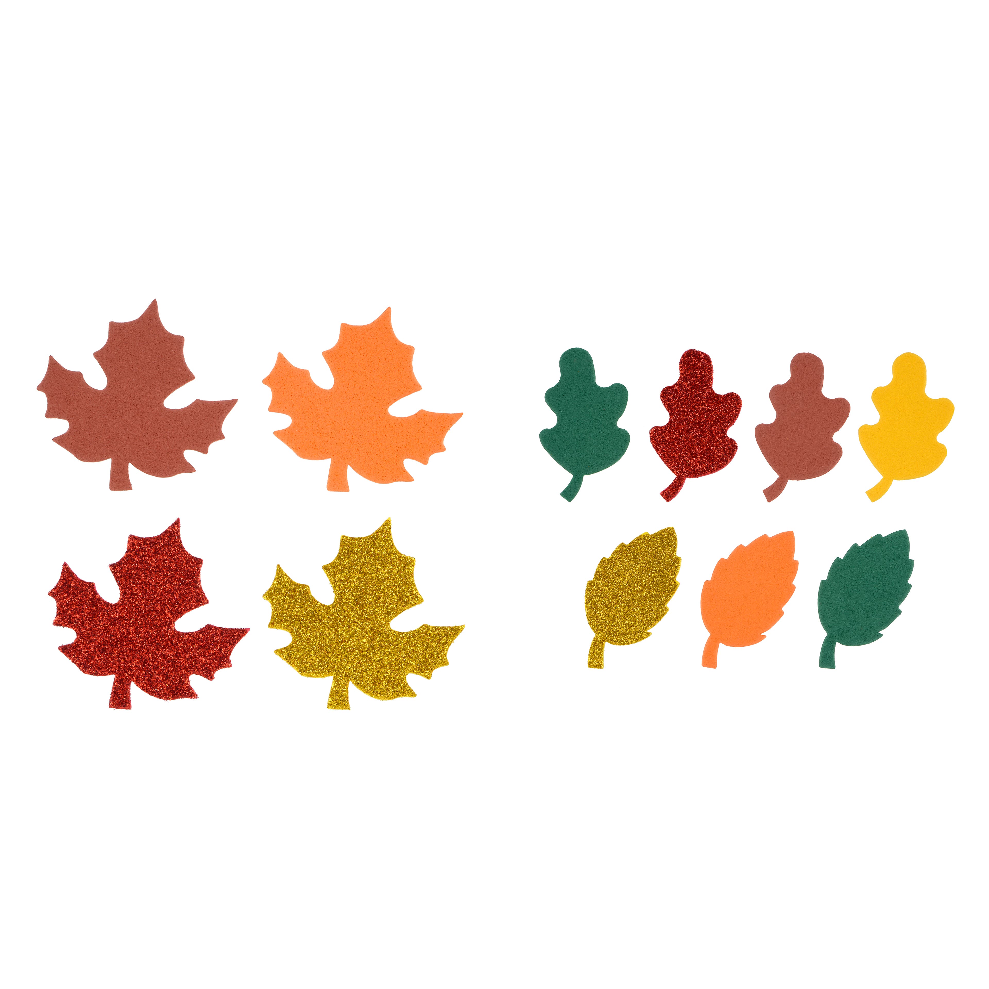 Thanksgiving Leaf Foam Stickers by Creatology&#x2122;