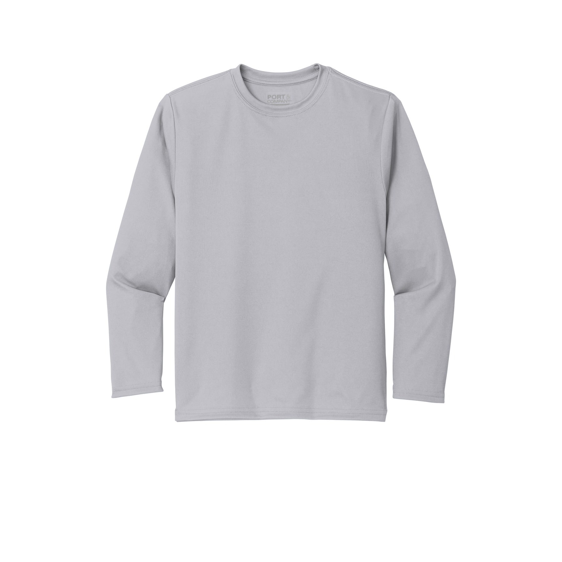 Port & Company® Youth Long Sleeve Performance T-Shirt