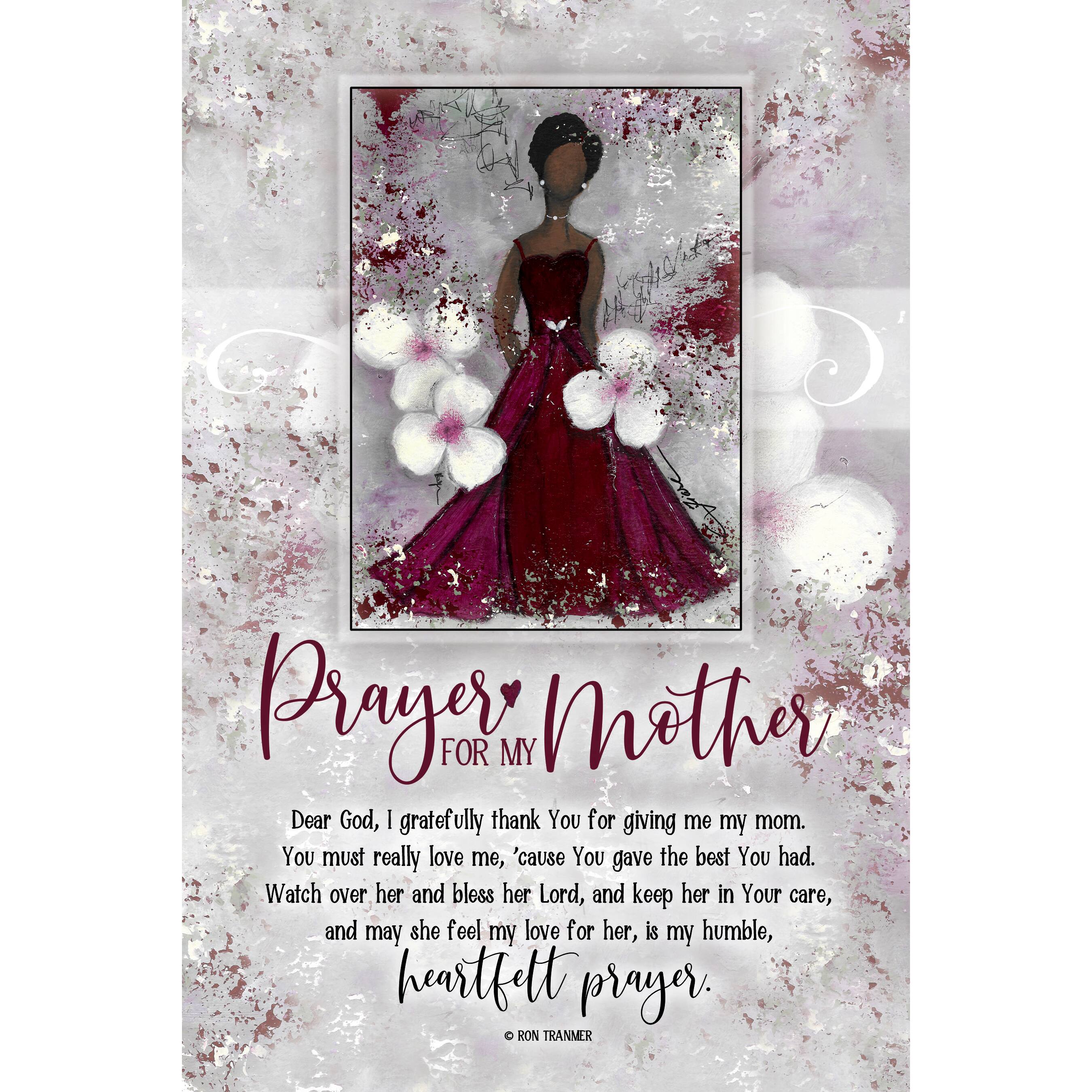 Prayer For My Mother Whispers of the Heart Plaque with Easel