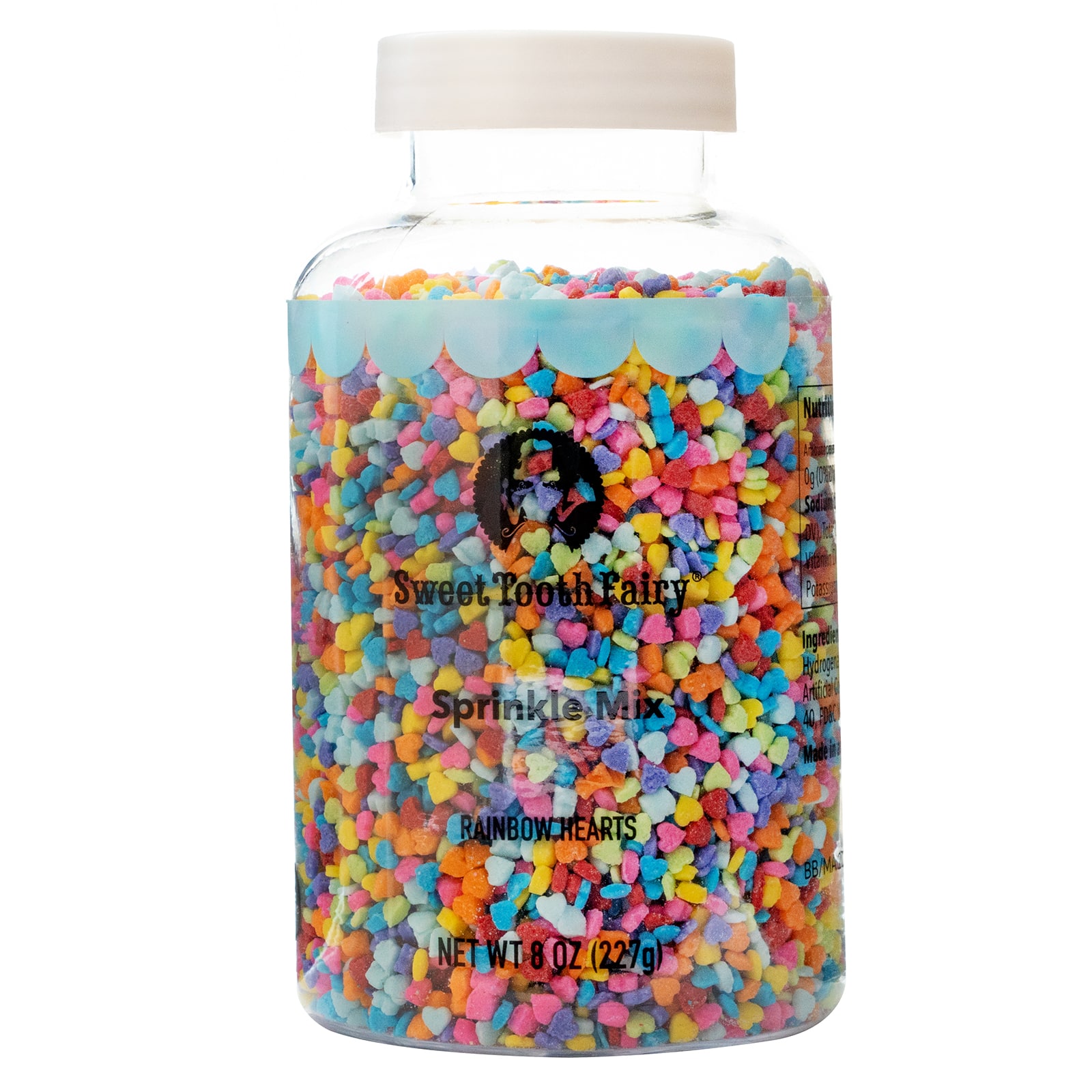 Sweet Tooth Fairy&#xAE; Rainbow Hearts Sprinkle Mix