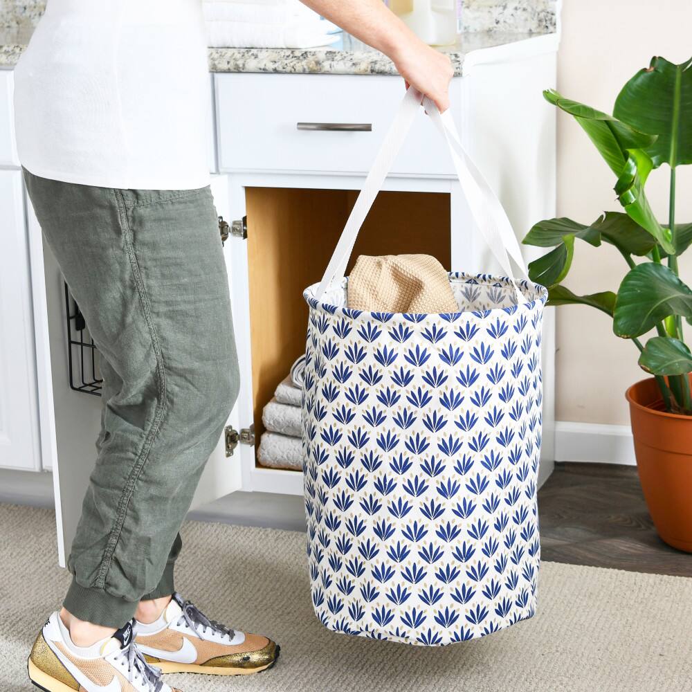 Household Essentials Krush Round Laundry Bag with Handles