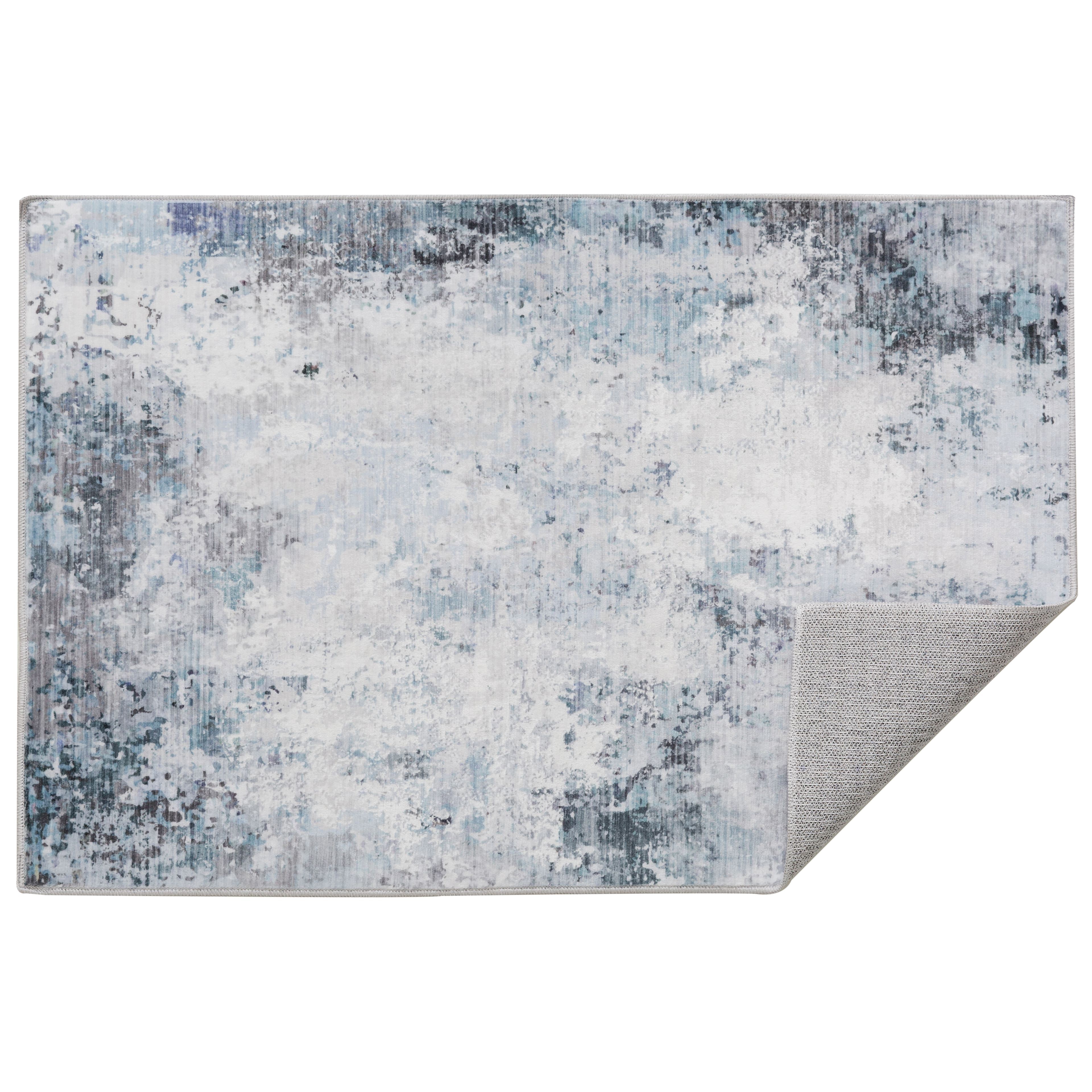 Blue Mix Washable Area Rug by Ashland&#xAE;