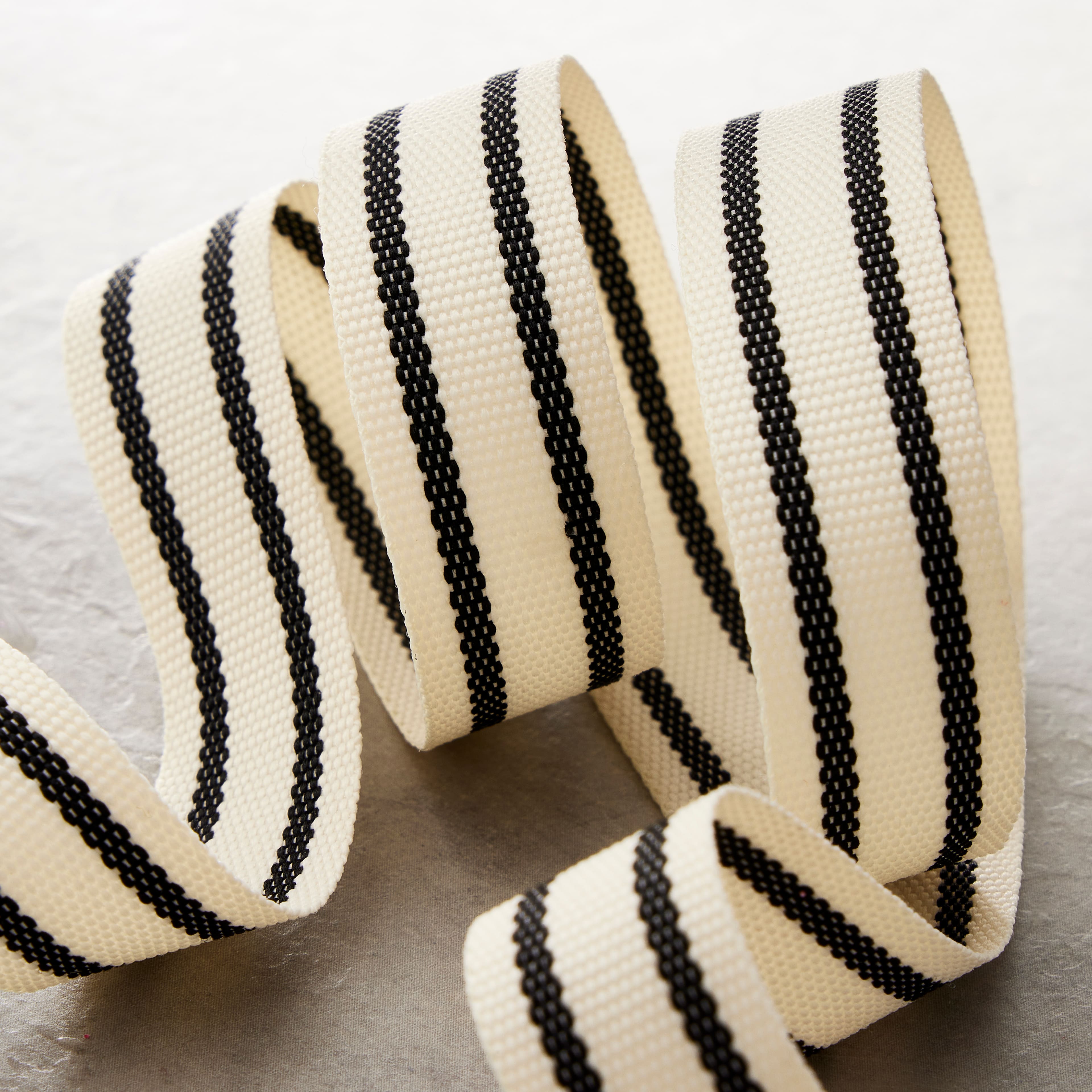 5/8" x 5yd. Ticking Striped Grosgrain Ribbon by Celebrate It™