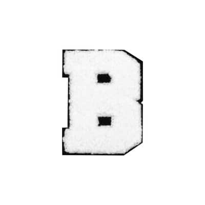 3" Chenille Letter Iron On Patch by Make Market® image
