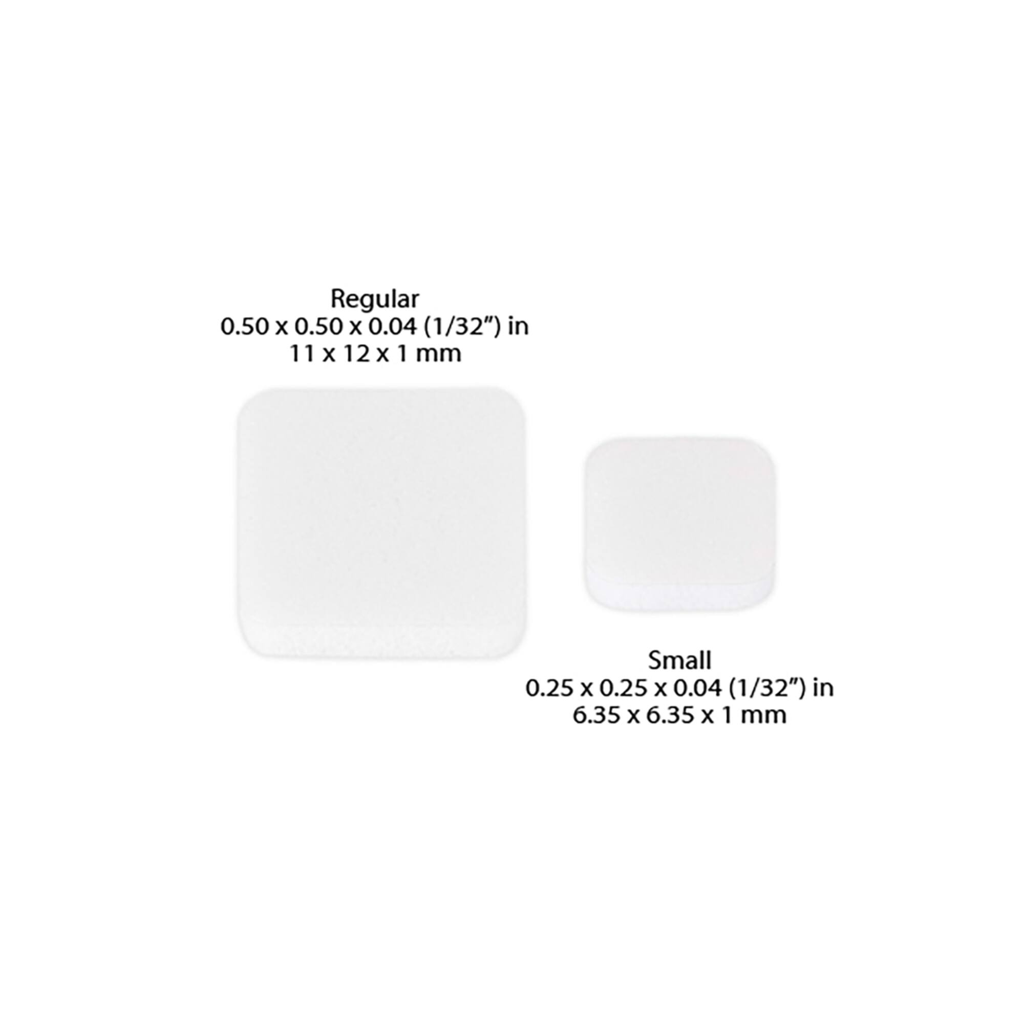 Scrapbook Adhesives by 3L® 1mm Thin 3D Foam Square Packs, 10ct.