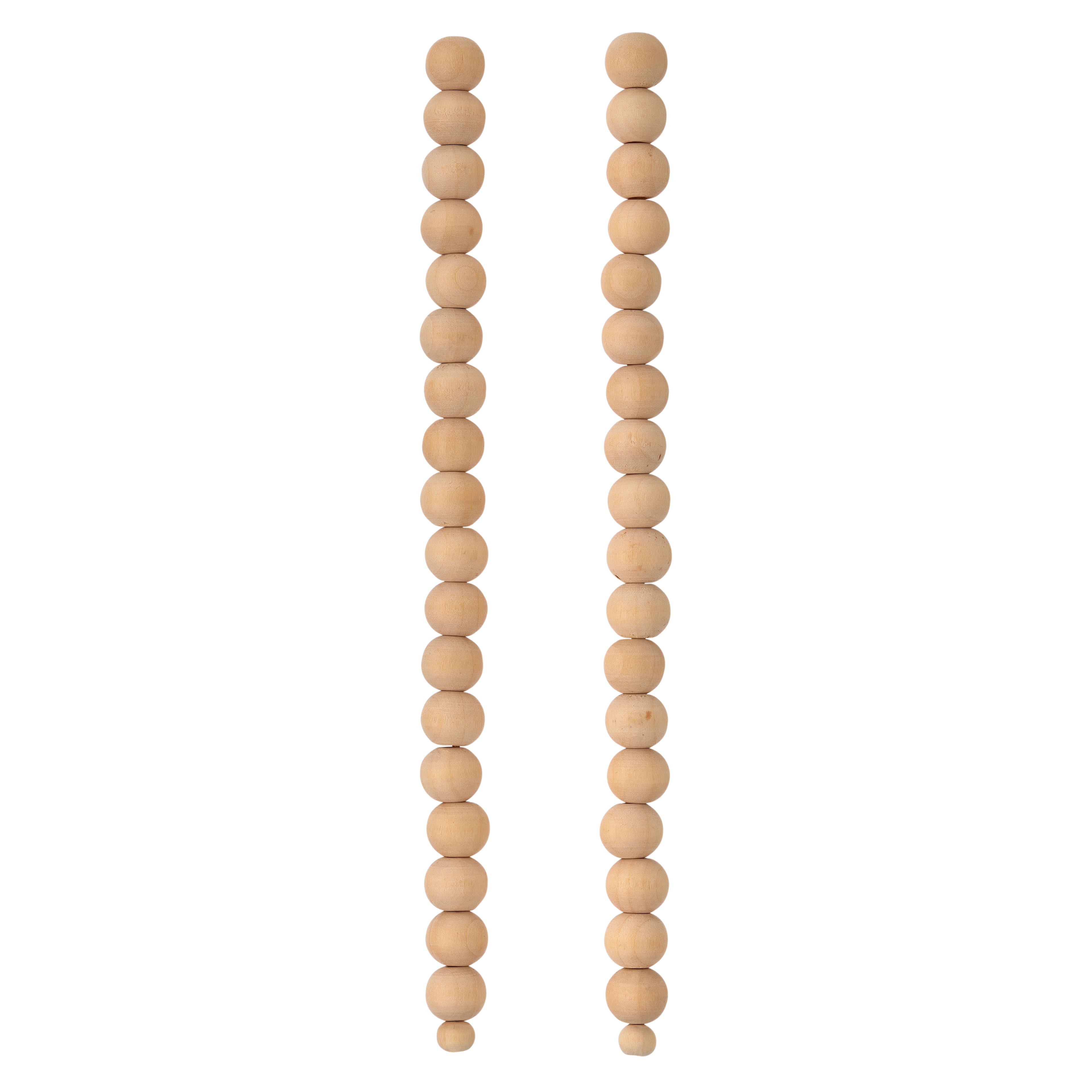 Light Natural Wooden Round Beads, 10mm by Bead Landing™