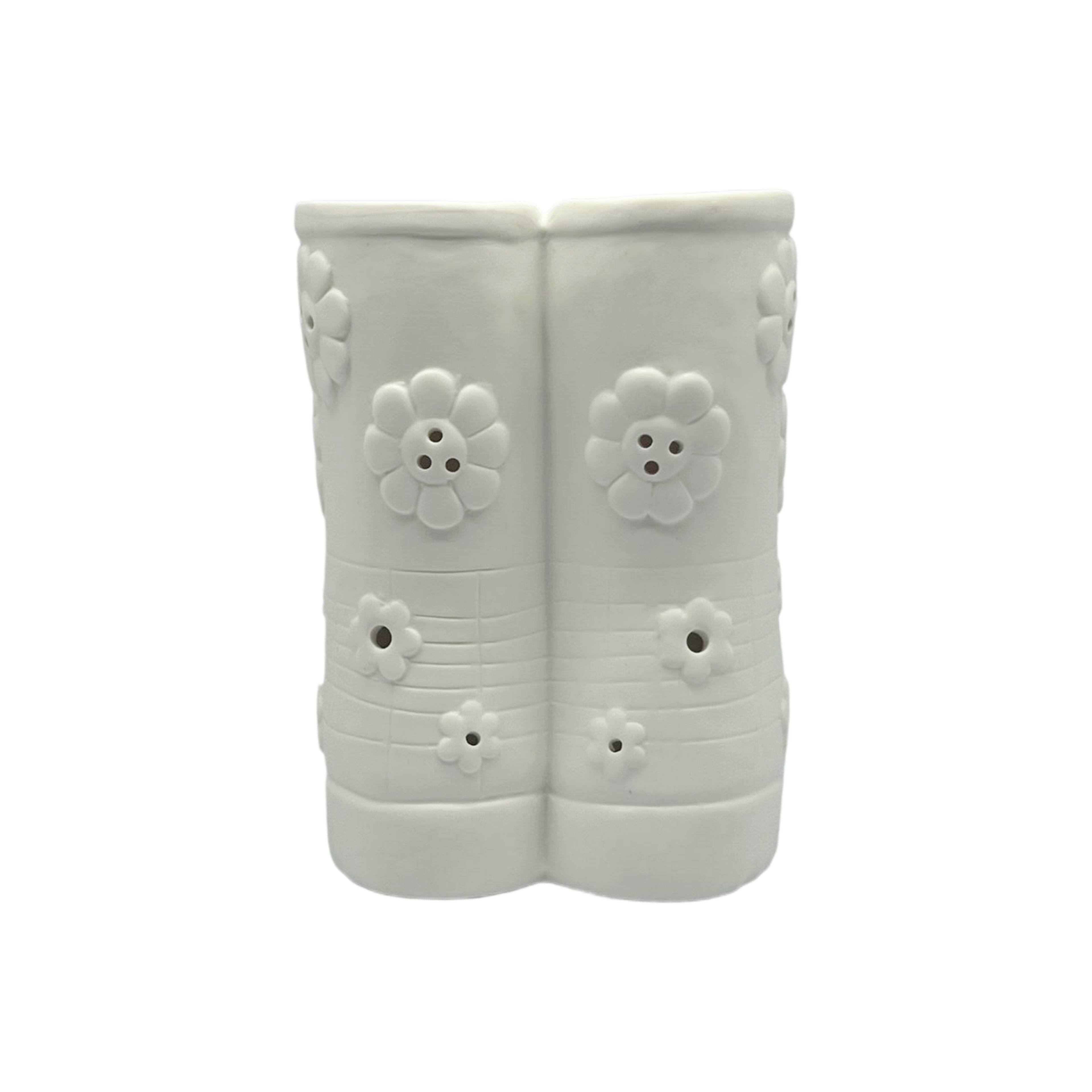 7&#x22; Unfinished Rain Boot DIY LED Ceramic D&#xE9;cor by Make Market&#xAE;