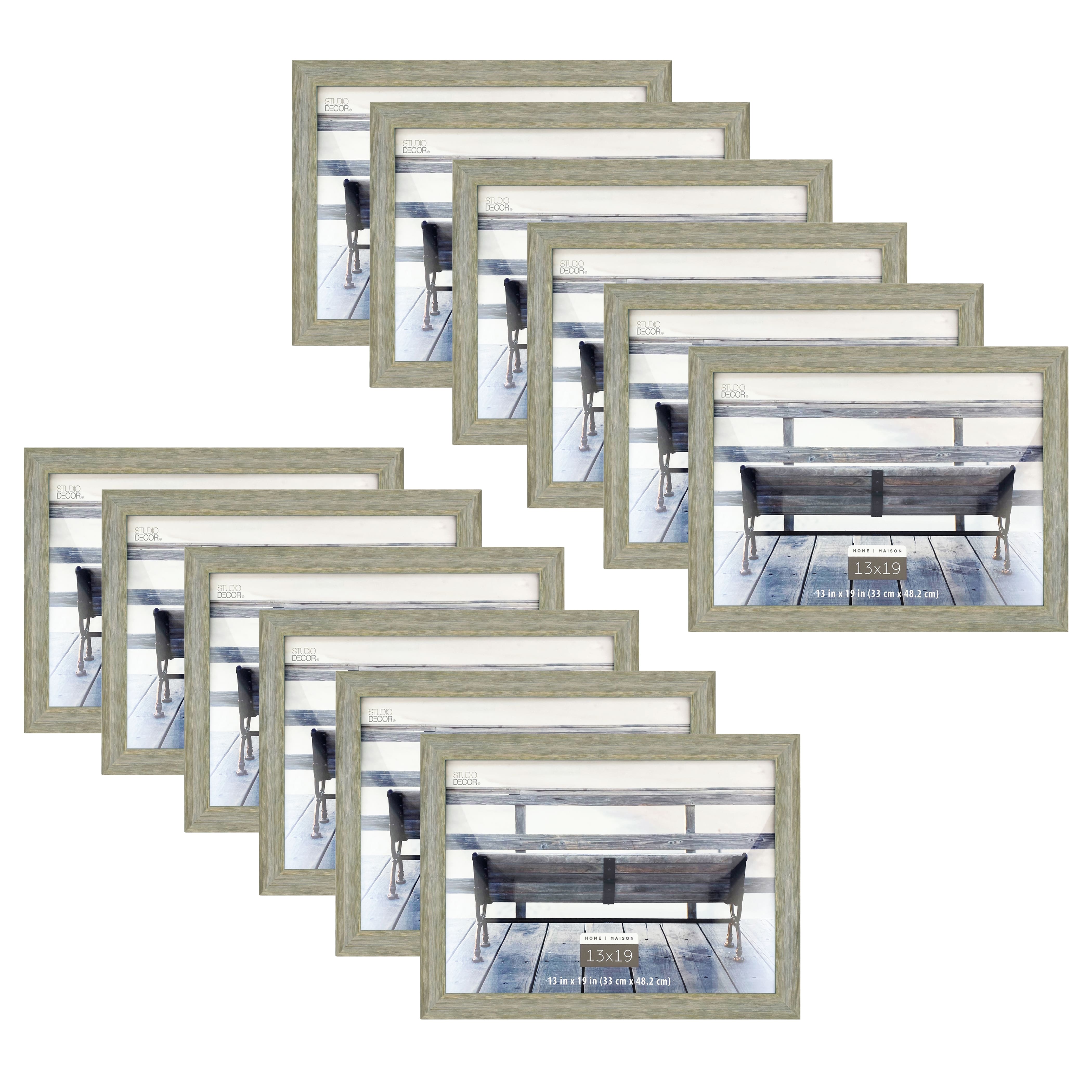 12 Pack: Gray Barnwood Frame, Home Collection by Studio Décor®