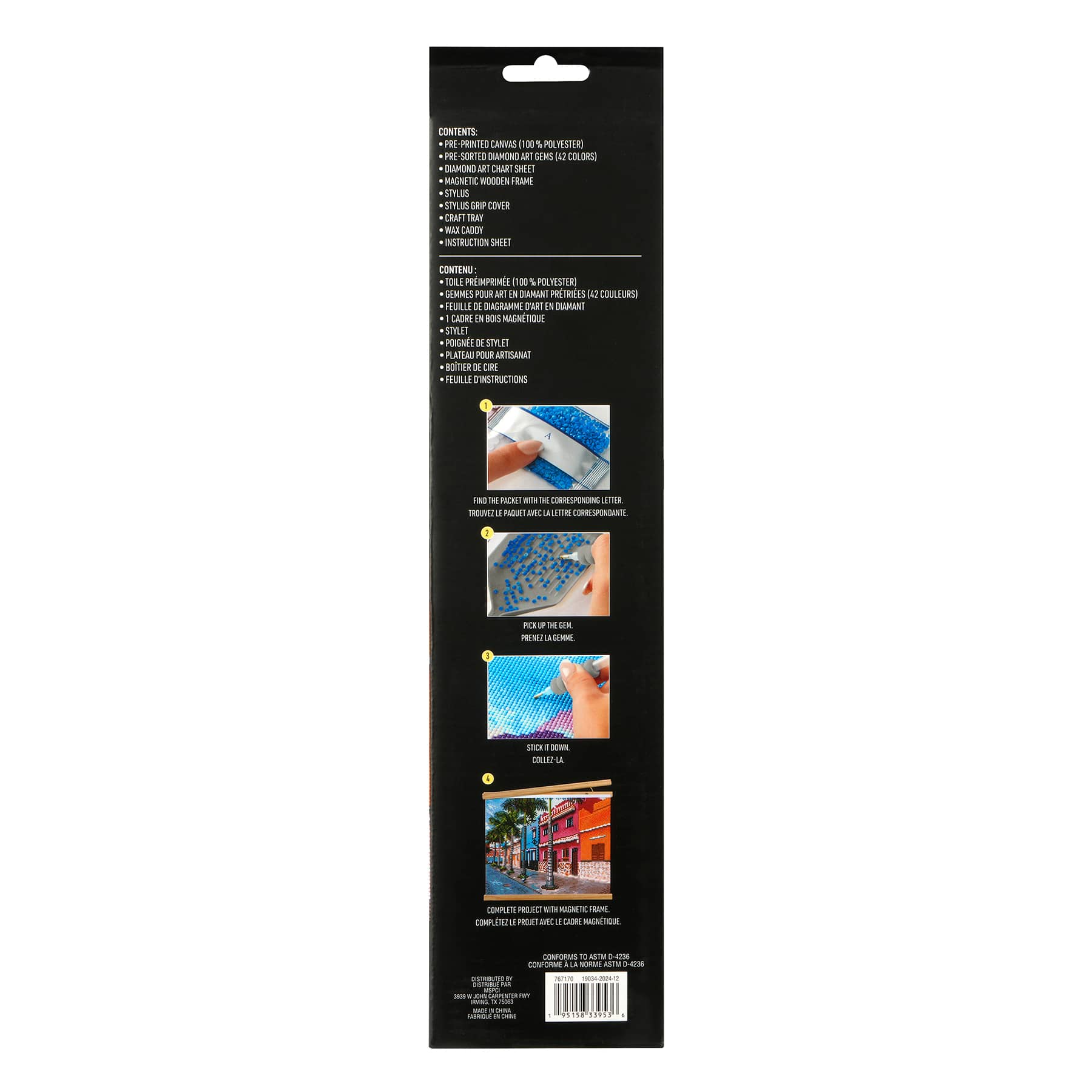 Colourful Street Diamond Art Kit by Make Market&#xAE;