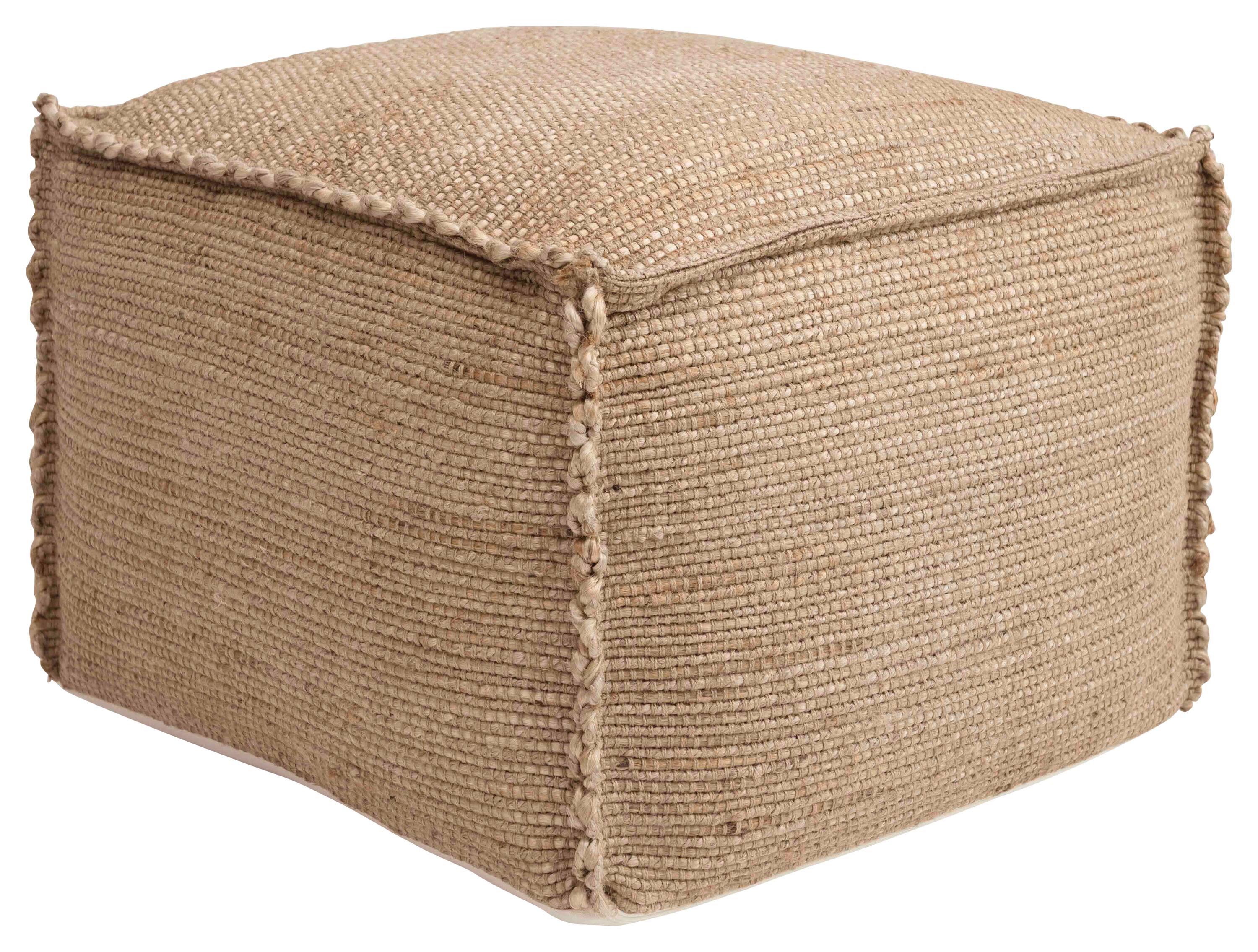Hello Honey&#xAE; 24&#x22; Handwoven Jute Pouf